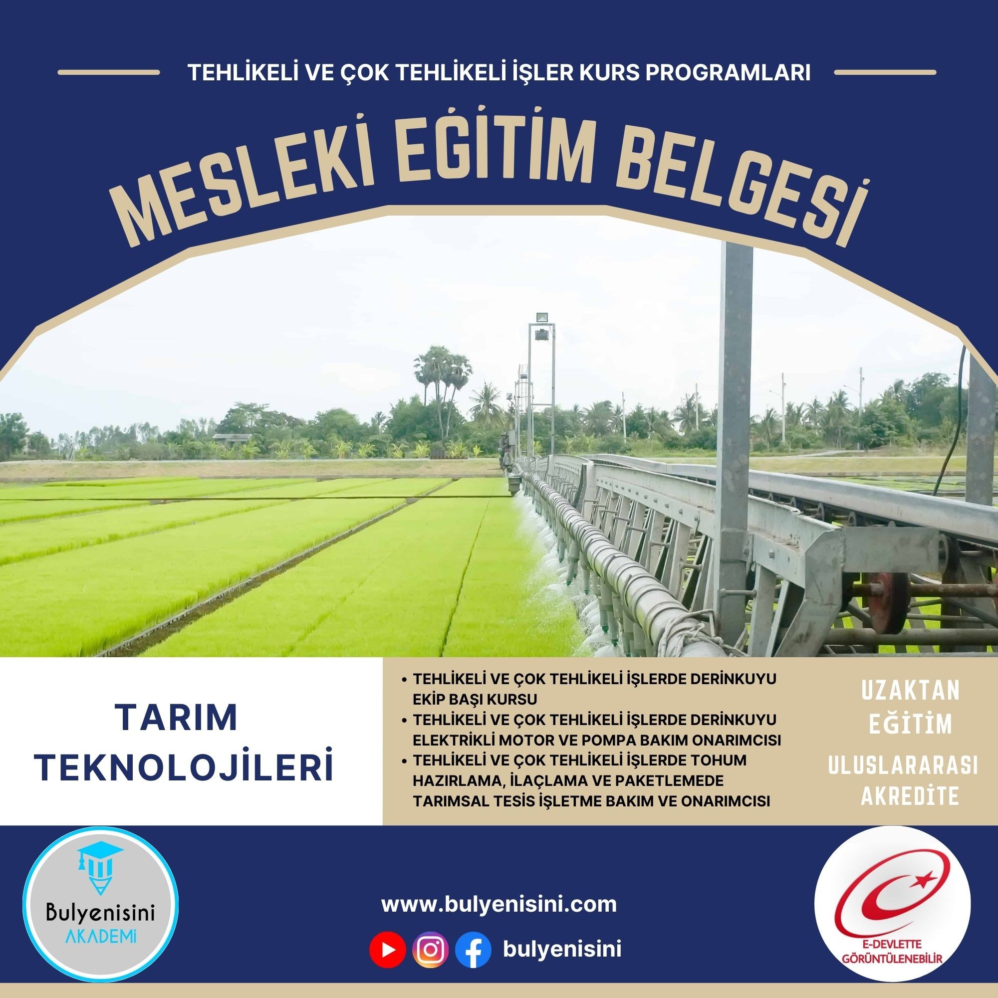 Tehlikeli Ve Çok Tehlikeli İşlerde Yem Hazırlama Ve Paketleme Tesisi İşletme Bakım Ve Onarımcısı