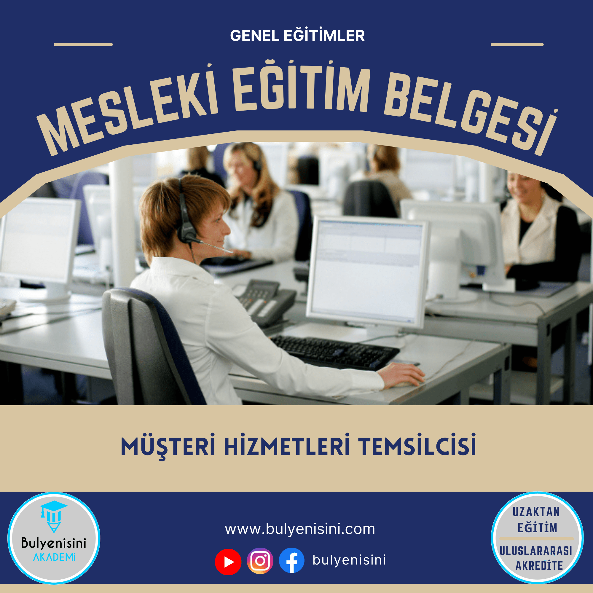 Müşteri Hizmetleri Temsilcisi Sertifika Programı