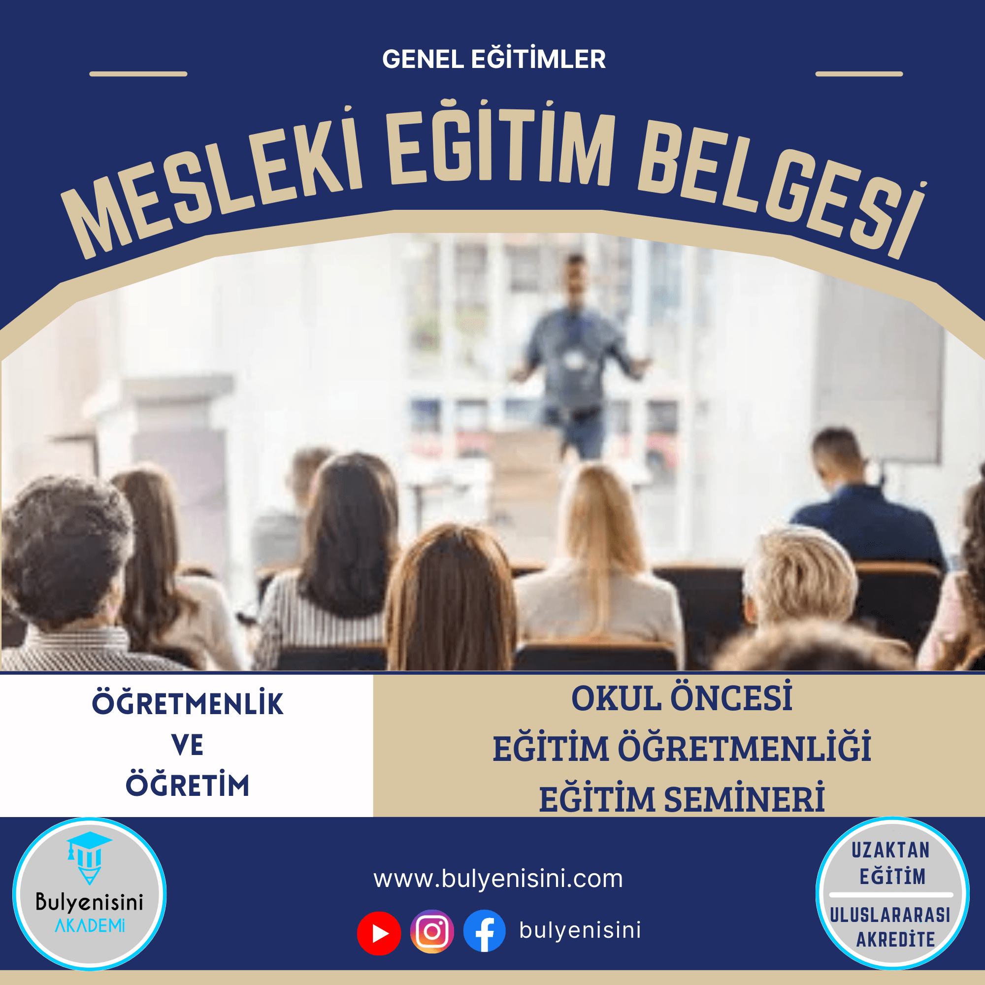 Okul Öncesi Eğitim Öğretmenliği Eğitim Semineri