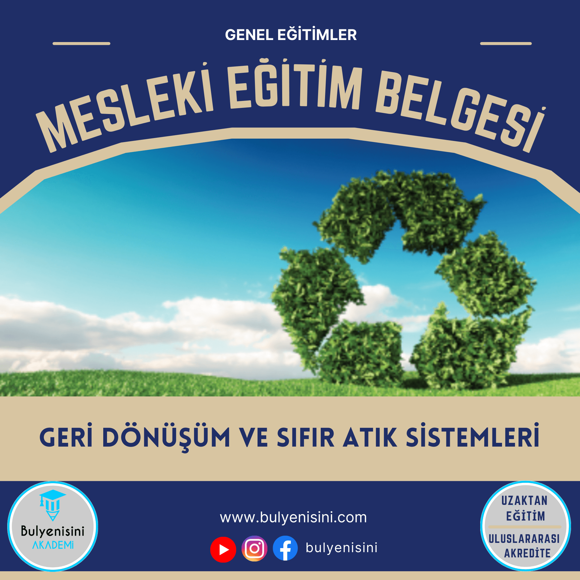 120 SAAT GERİ DÖNÜŞÜM VE SIFIR ATIK EĞİTİMİ