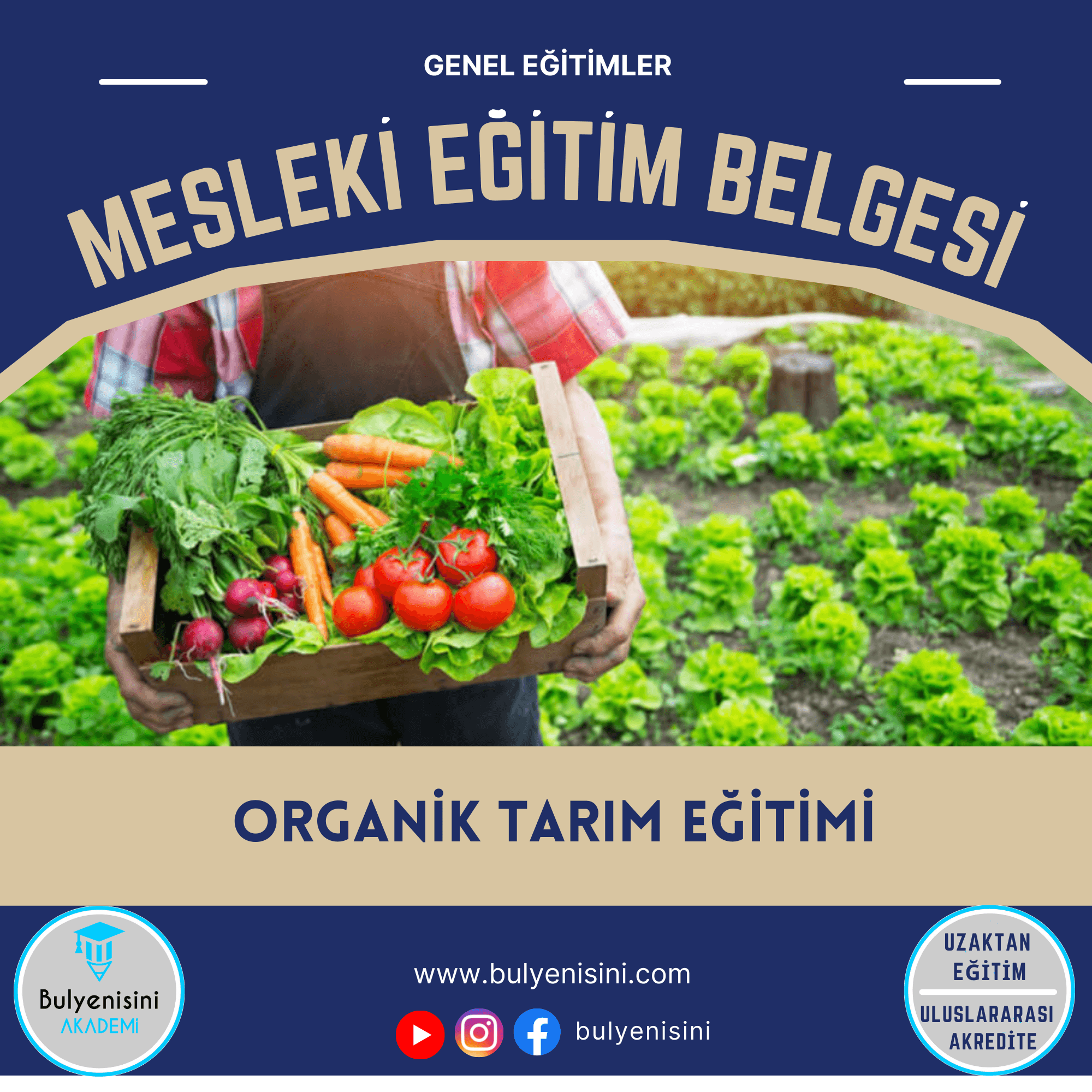 Organik Tarım Eğitimi 120 Saat