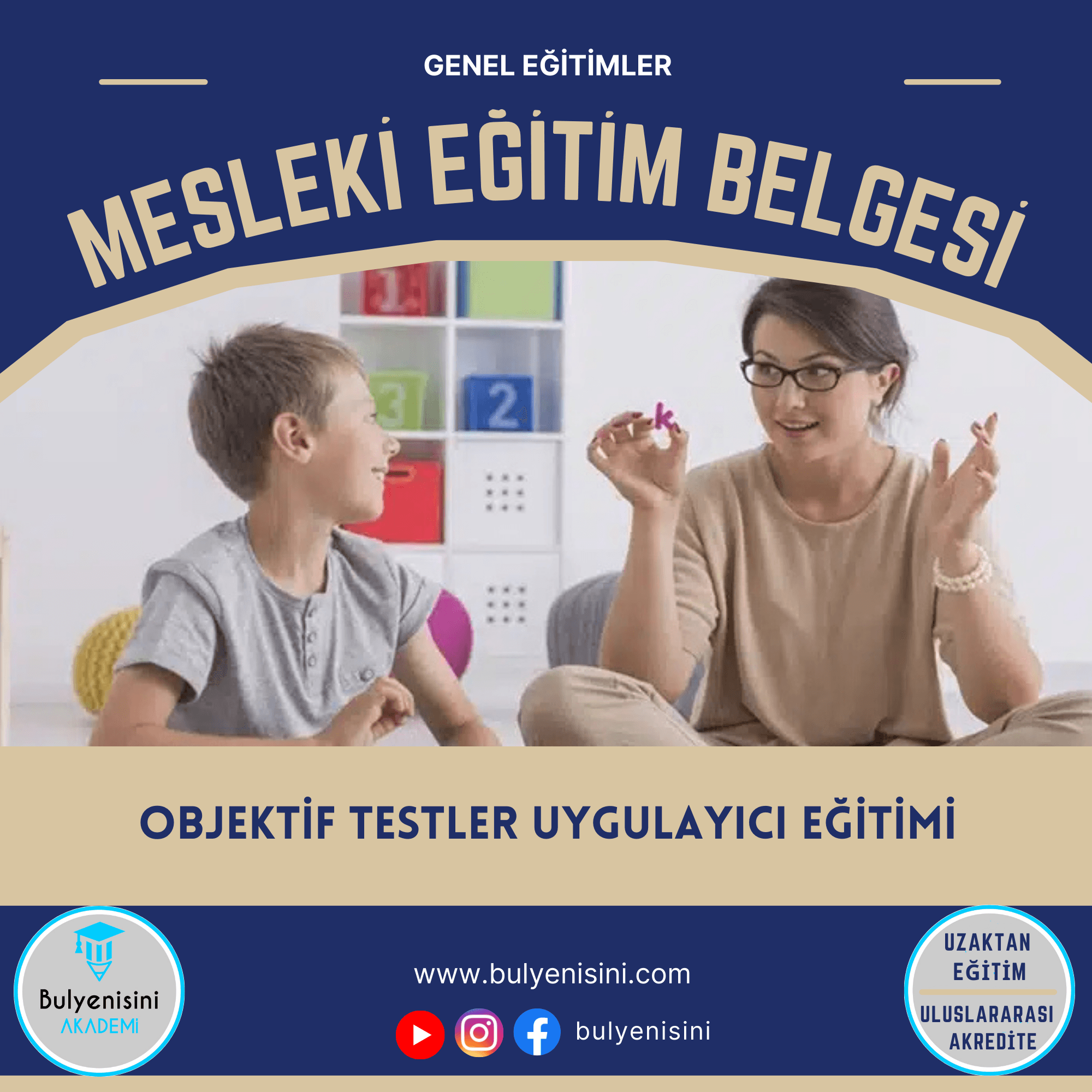 120 Saatlik Objektif Testler Uygulayıcı Eğitimi