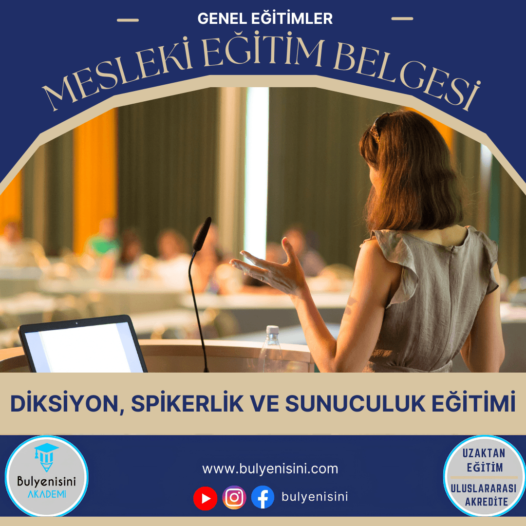 Diksiyon, Spikerlik Ve Sunuculuk Sertifika Programı