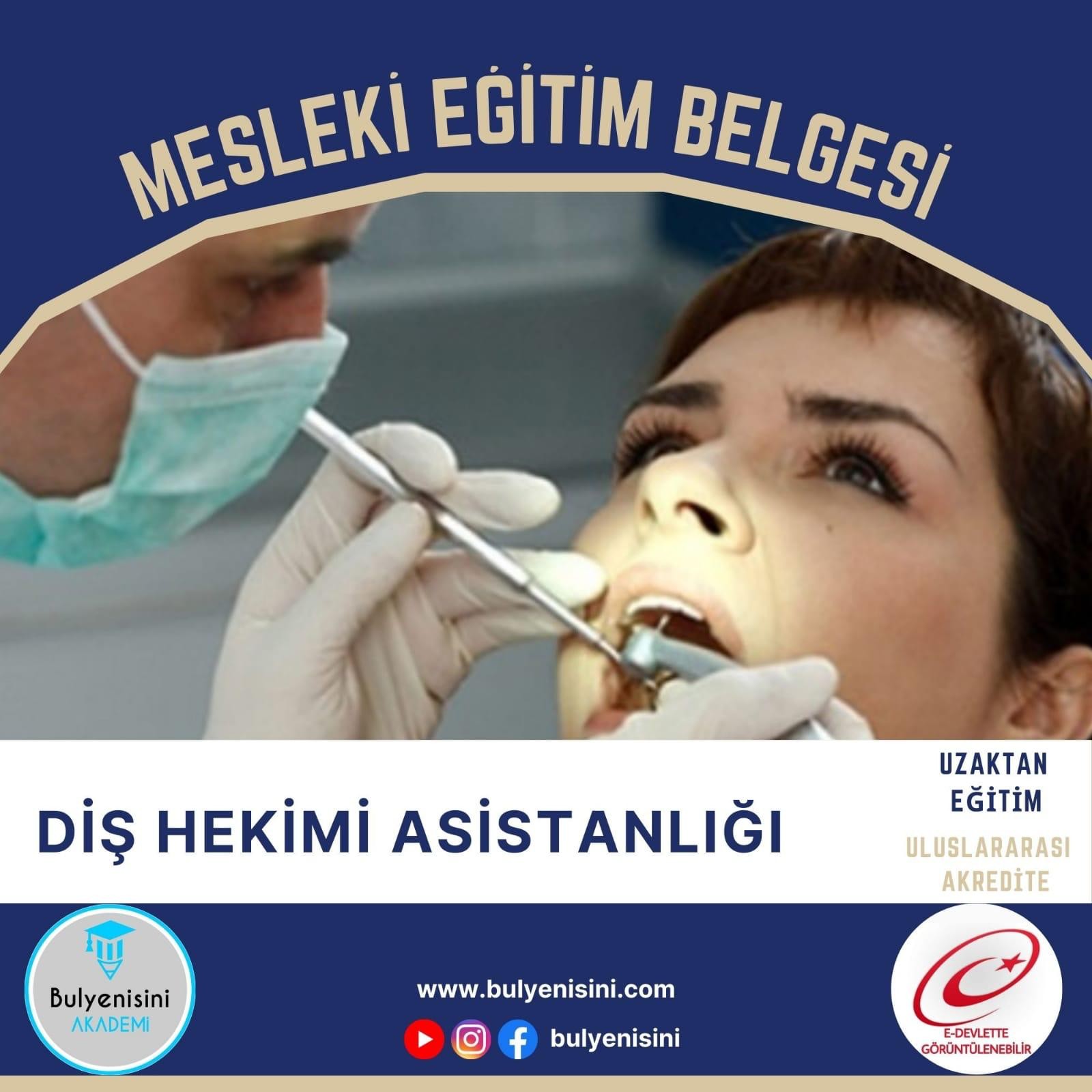 Diş Hekimi Asistanlığı Eğitimi Hayat Boyu Öğrenme&Sertifika Programı