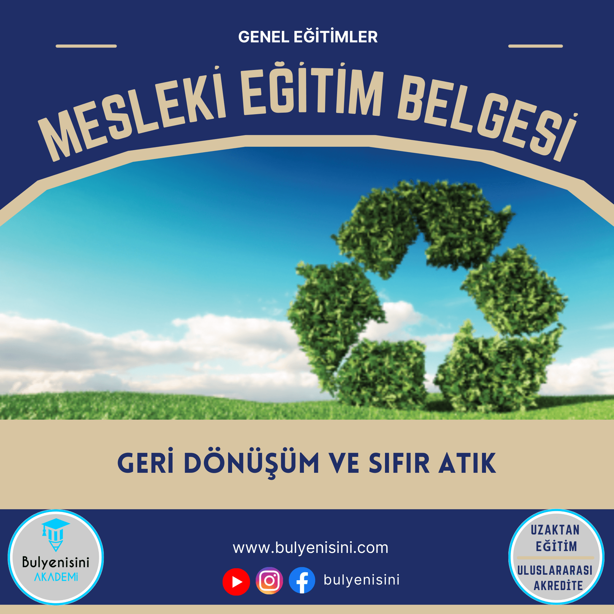 Geri Dönüşüm Ve Sıfır Atık Sertifika Programı