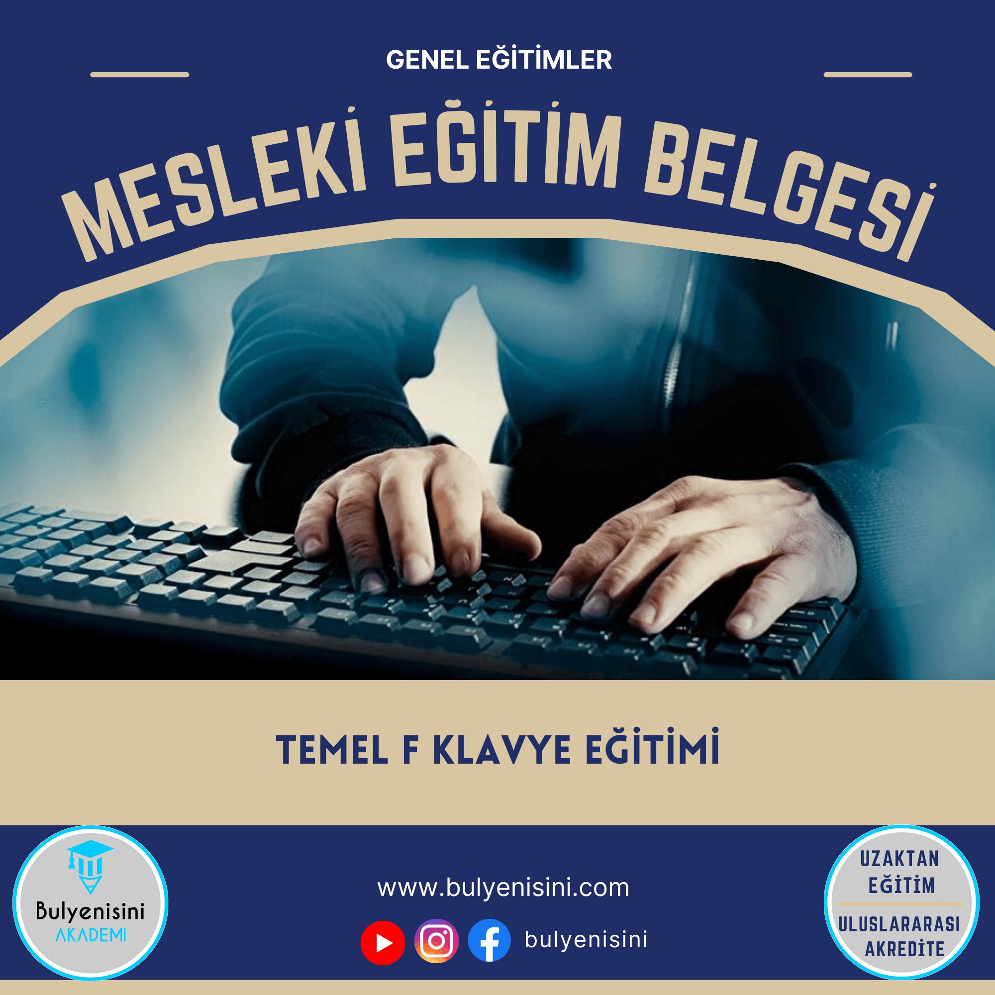 Temel F Klavye Kurs Programı