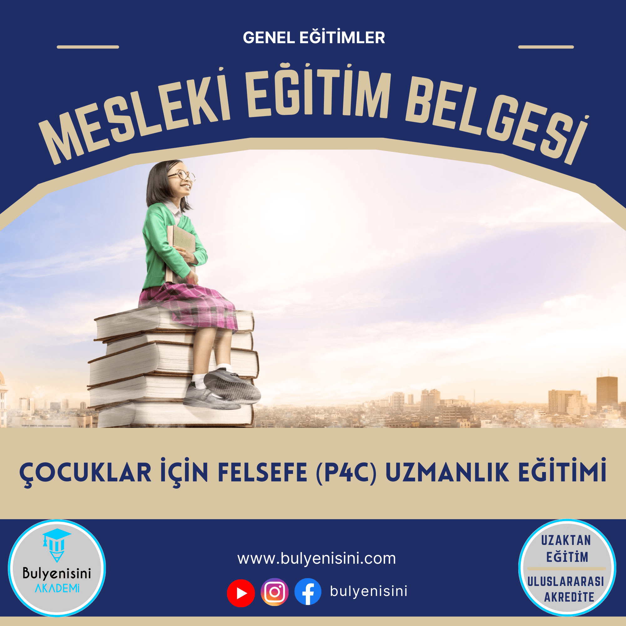 Çocuklar İçin Felsefe (P4C) Uzmanlık Eğitimi 160 Saat