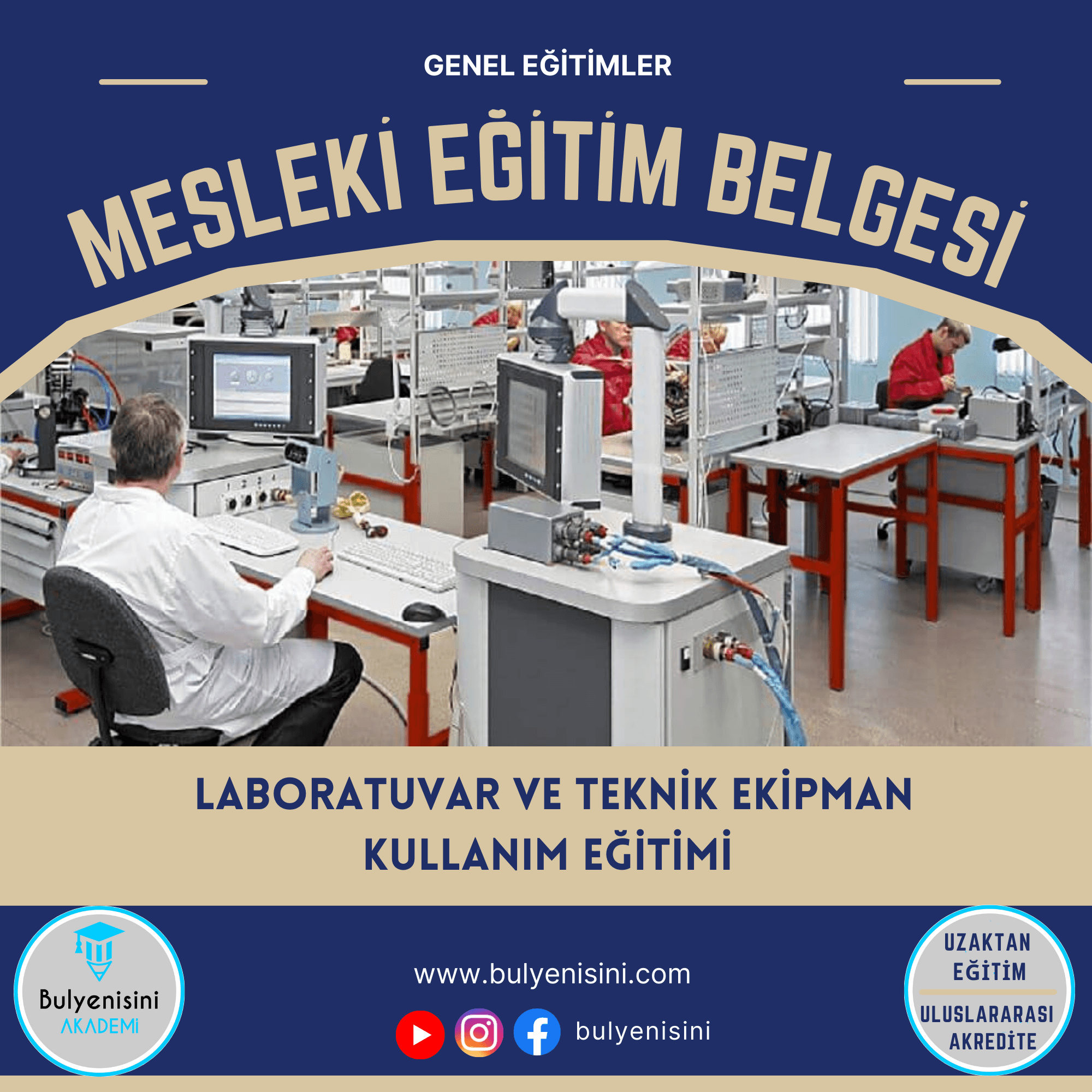 Laboratuvar Teknik Ve Ekipman Eğitimi 120 Saat