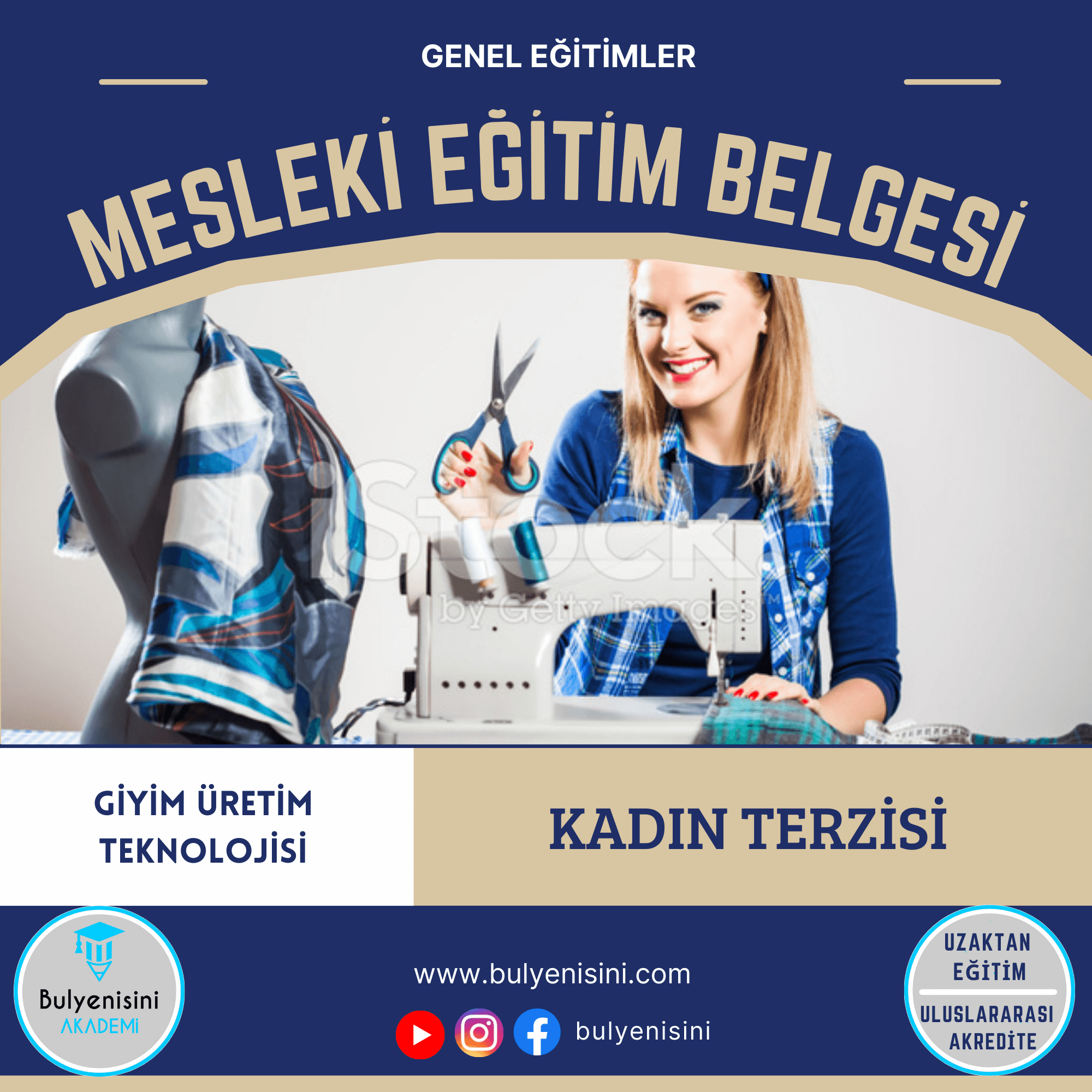 900 SAAT KADIN TERZİLİĞİ EĞİTİMİ