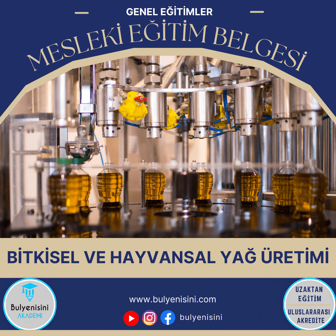 Tehlikeli Ve Çok Tehlikeli İşlerde Bitkisel Ve Hayvansal Yağ Üretimi