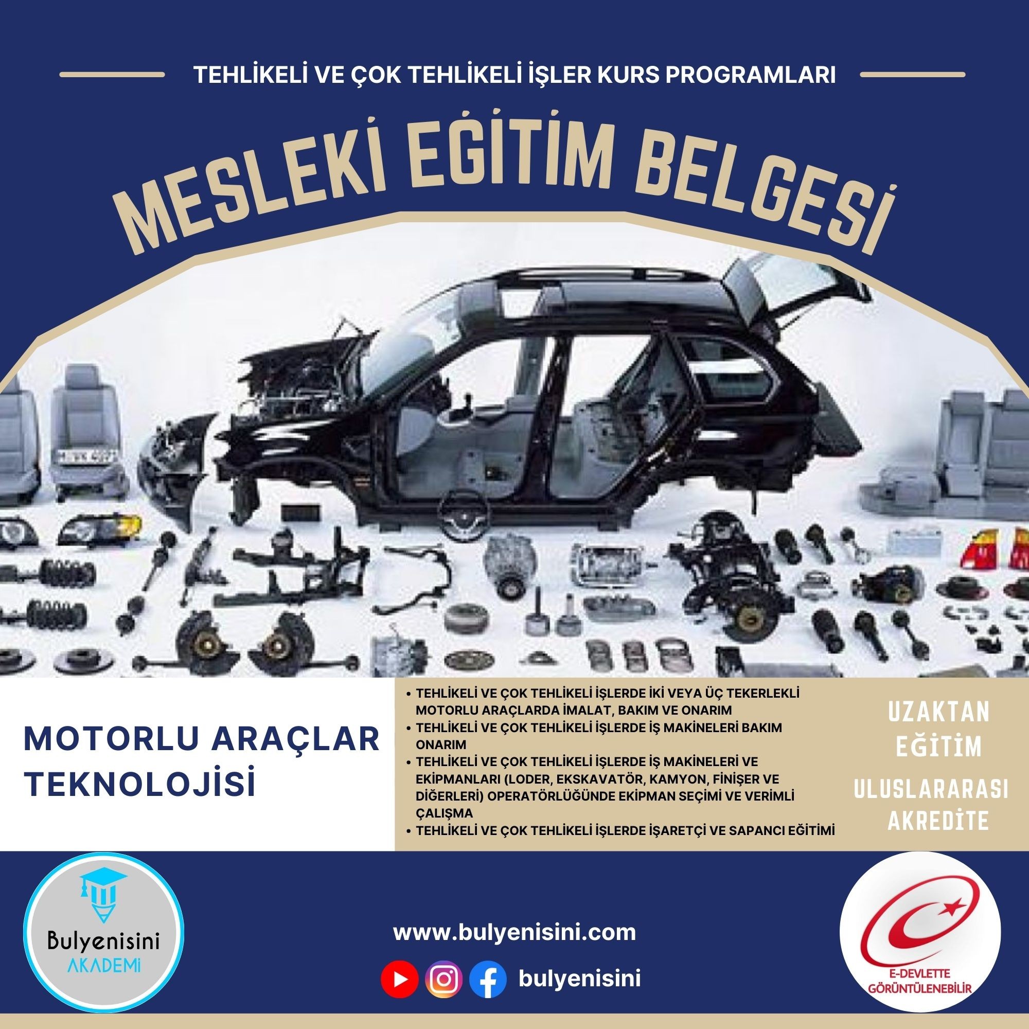 Tehlikeli Ve Çok Tehlikeli İşlerde Otomotiv Boyacısı