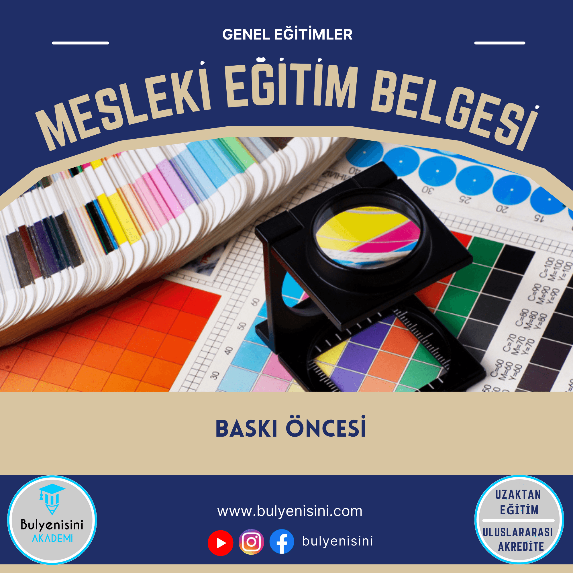 Baskı Öncesi Kalfalık & Ustalık Sertifika ve Eğitim Programı (2 Belge)
