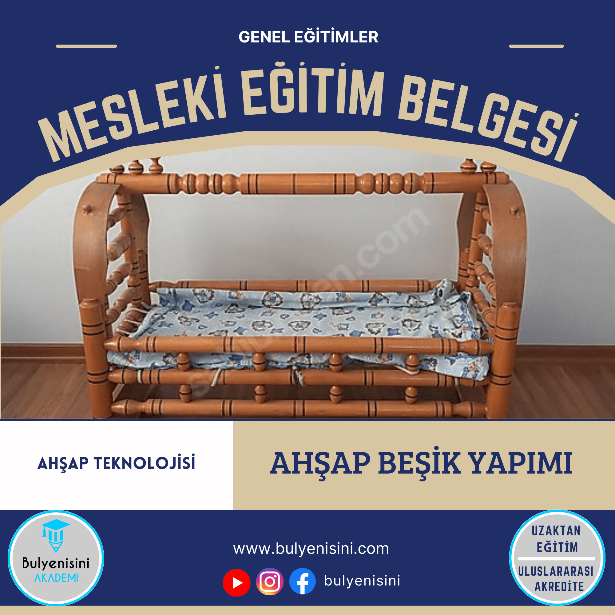 Ahşap Beşik Yapımı