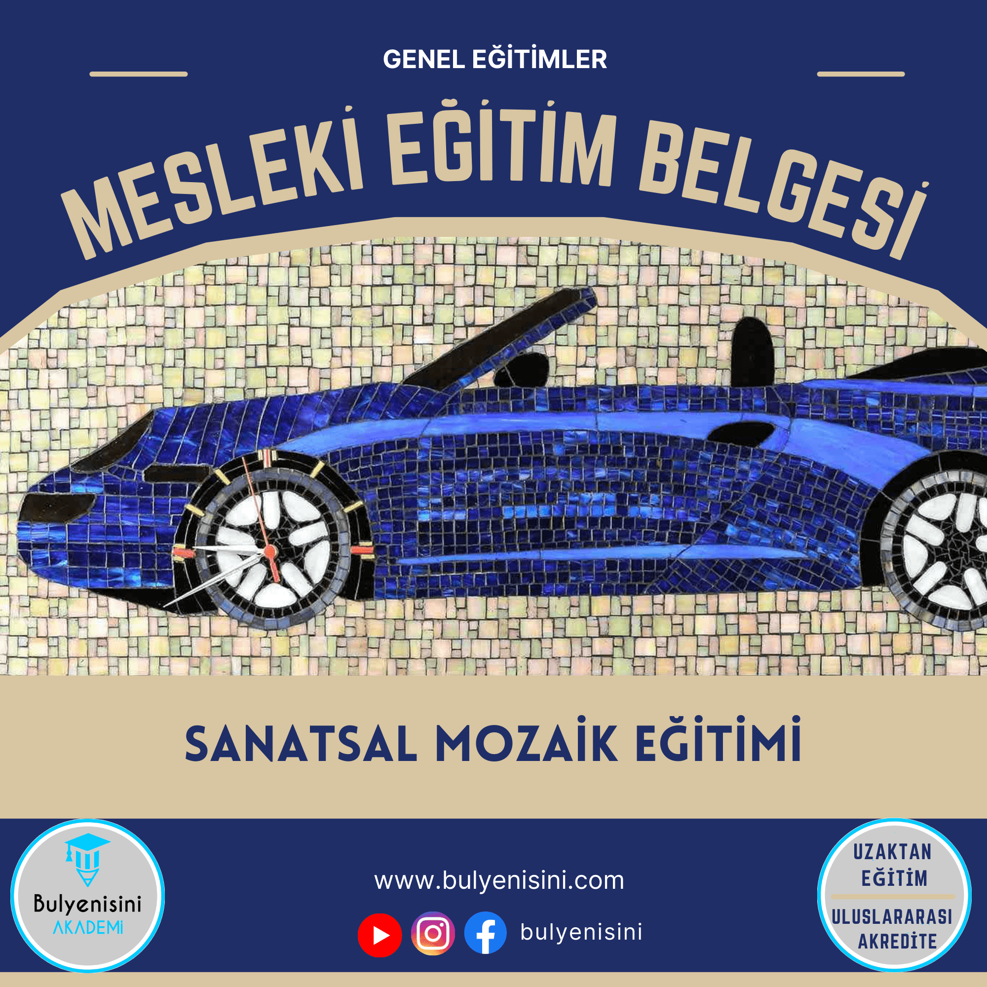 SANATSAL MOZAİK EĞİTİMİ