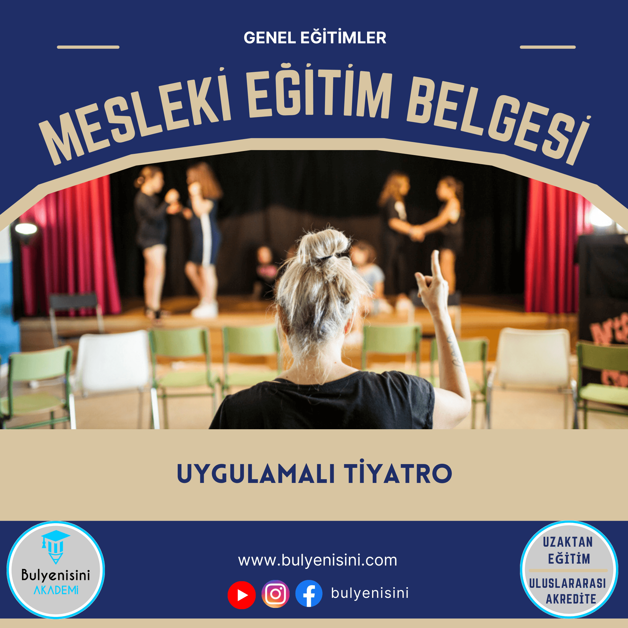 200 SAAT UYGULAMALI TİYATRO EĞİTİMİ