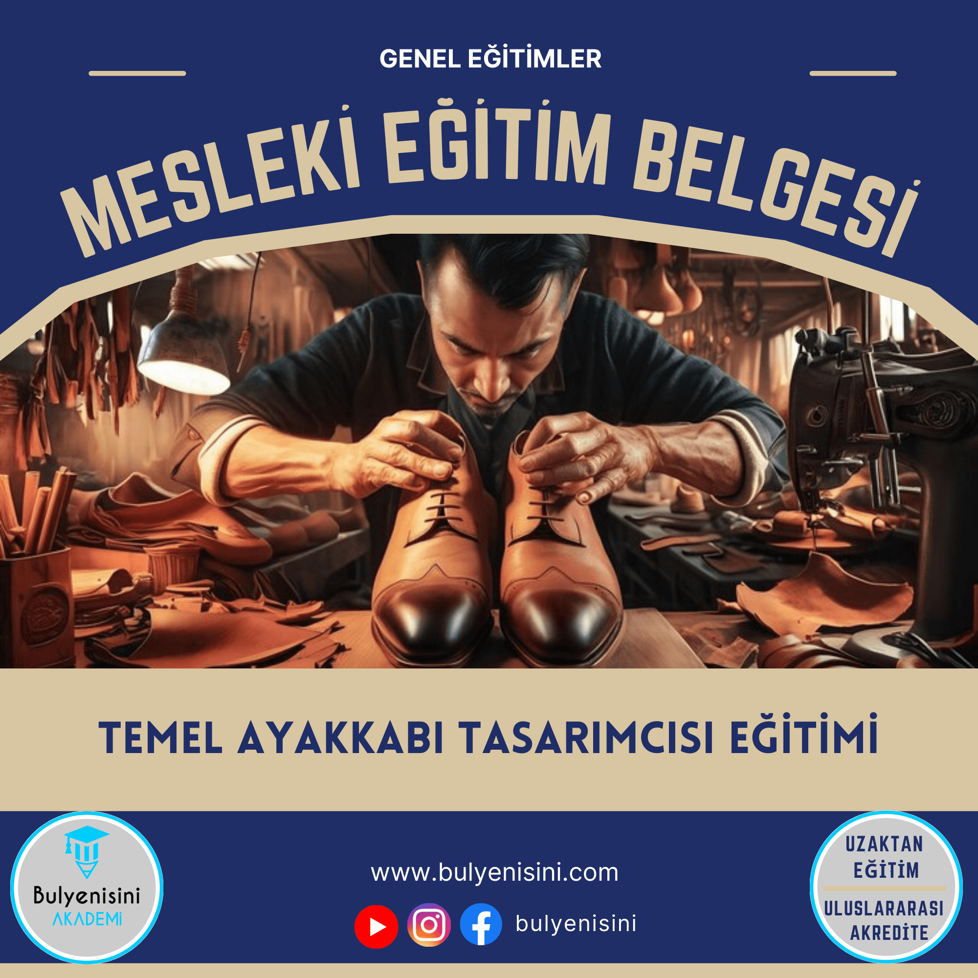 TEMEL AYAKKABI TASARIMCISI EĞİTİMİ