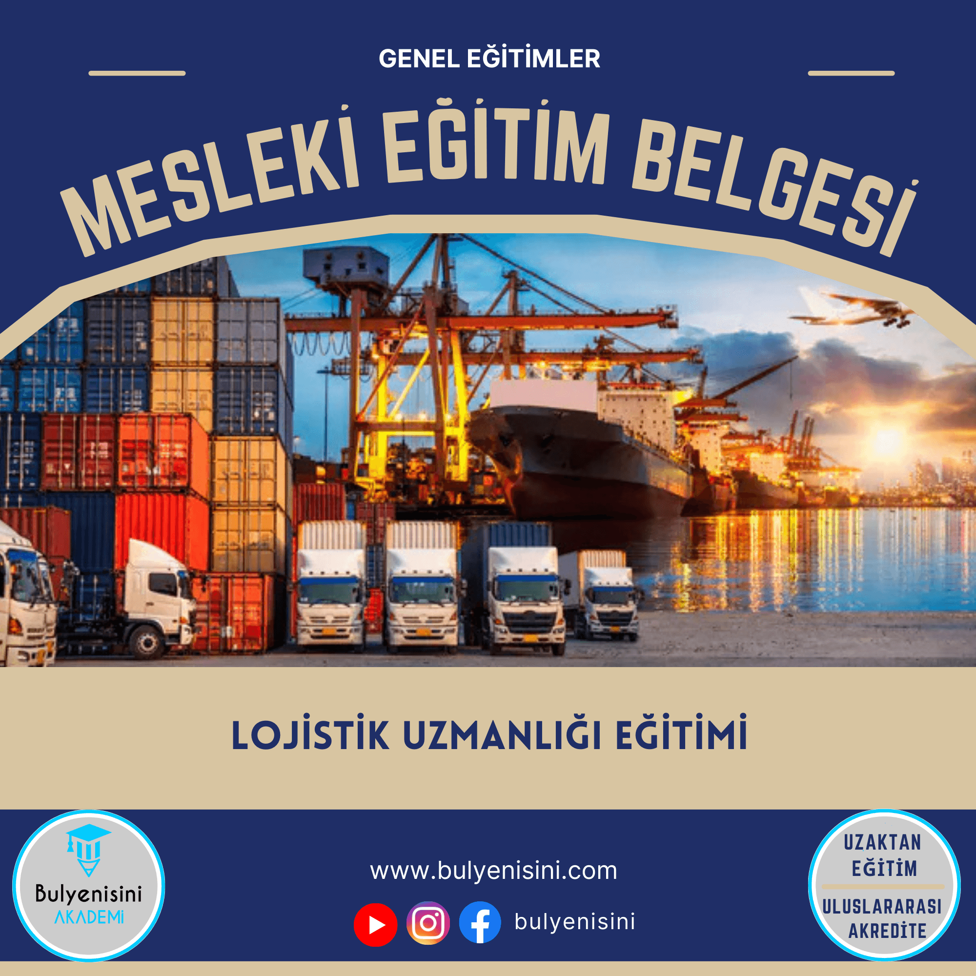 120 Saat LOJİSTİK UZMANLIĞI EĞİTİMİ