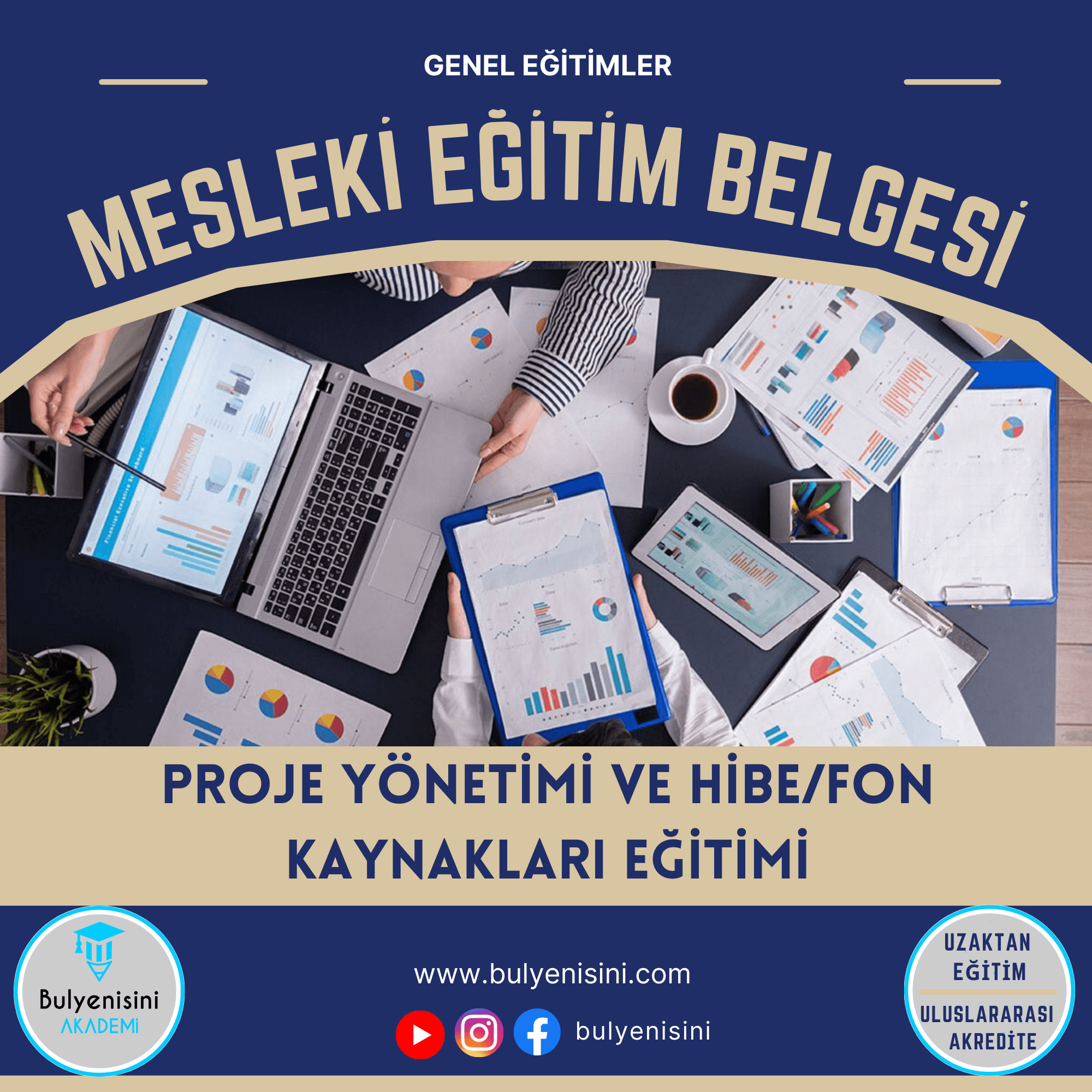 Proje Yönetimi Ve Hibe/Fon Kaynakları Eğitimi