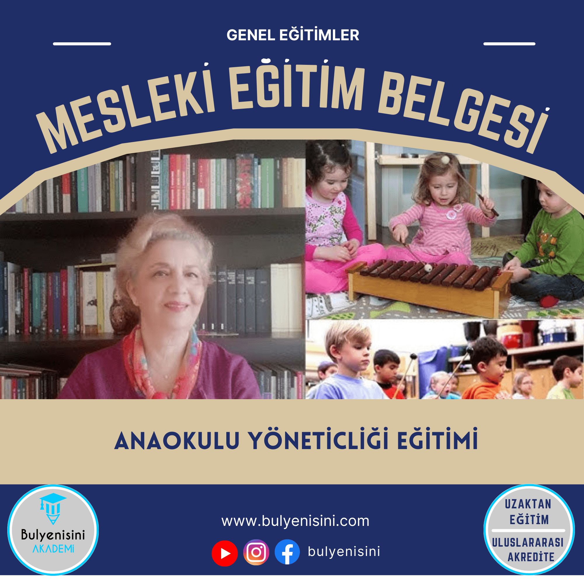 120 Saatlik Anaokulu Yöneticiliği Eğitimi