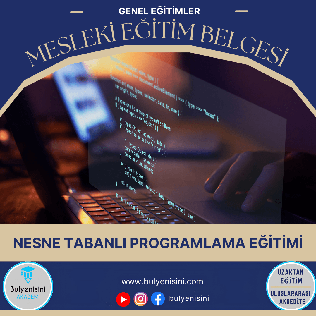 NESNE TABANLI PROGRAMLAMA EĞİTİMİ