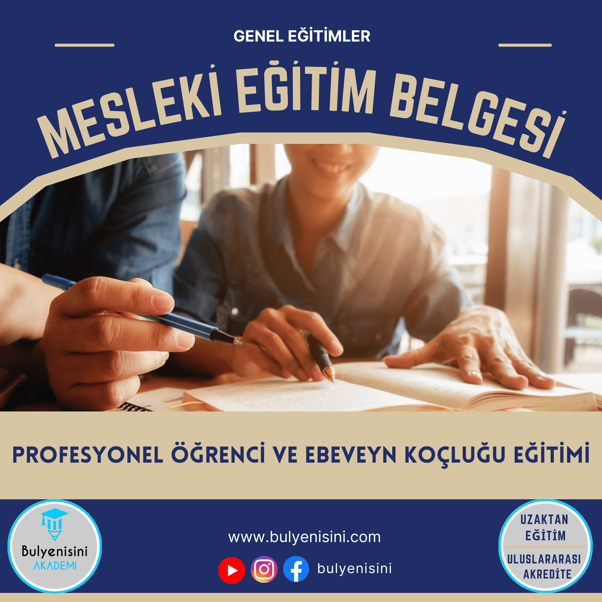 120 Saatlik Profesyonel Öğrenci Ve Ebeveyn Koçluğu Eğitimi