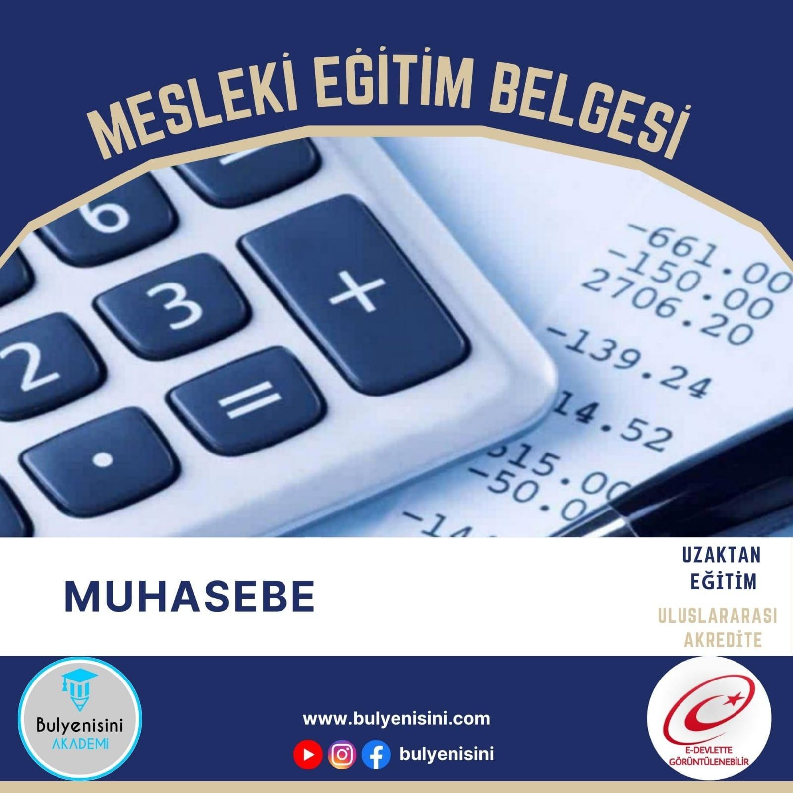 Muhasebe Eğitimi 120 Saat