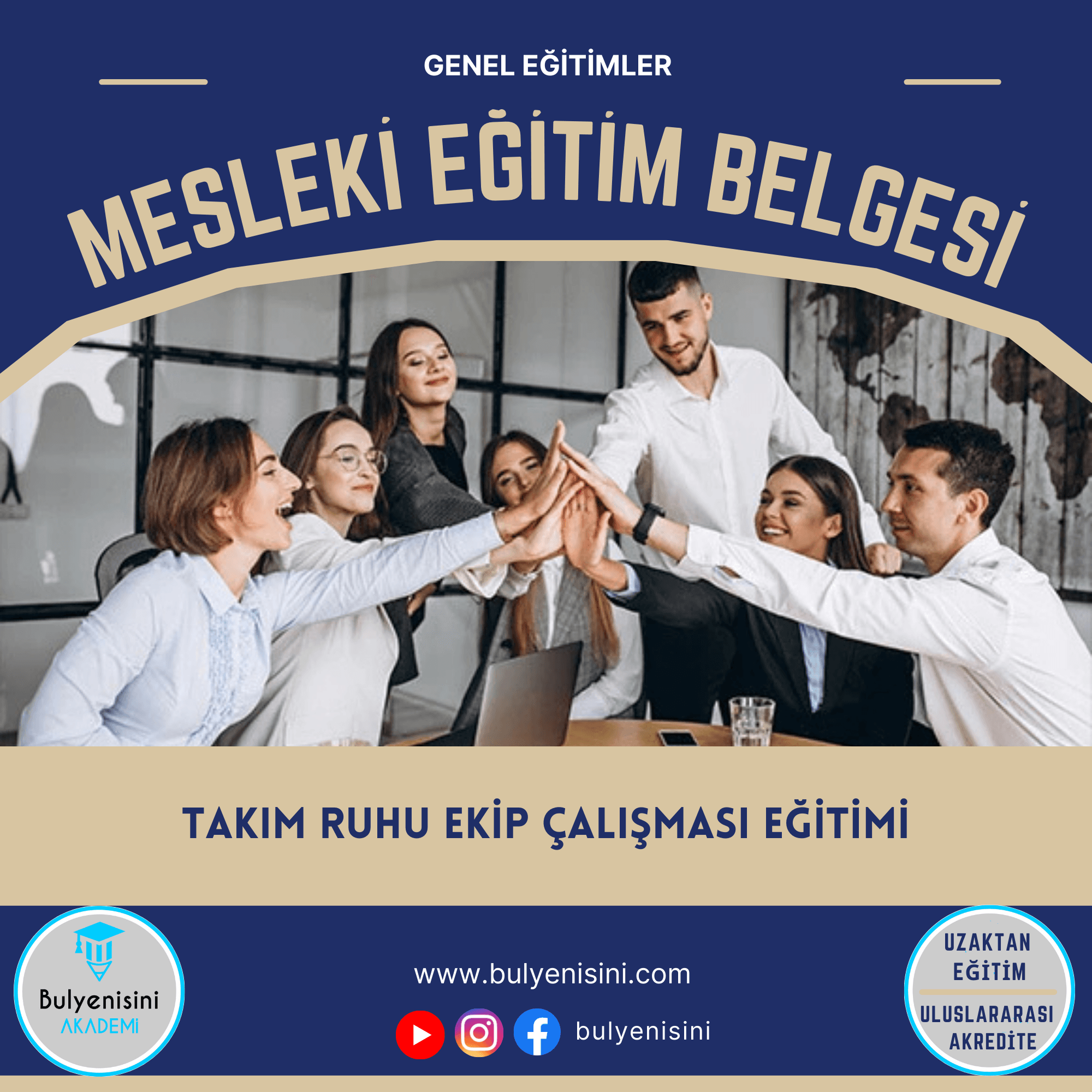 120 Saat TAKIM RUHU EKİP ÇALIŞMASI EĞİTİMİ