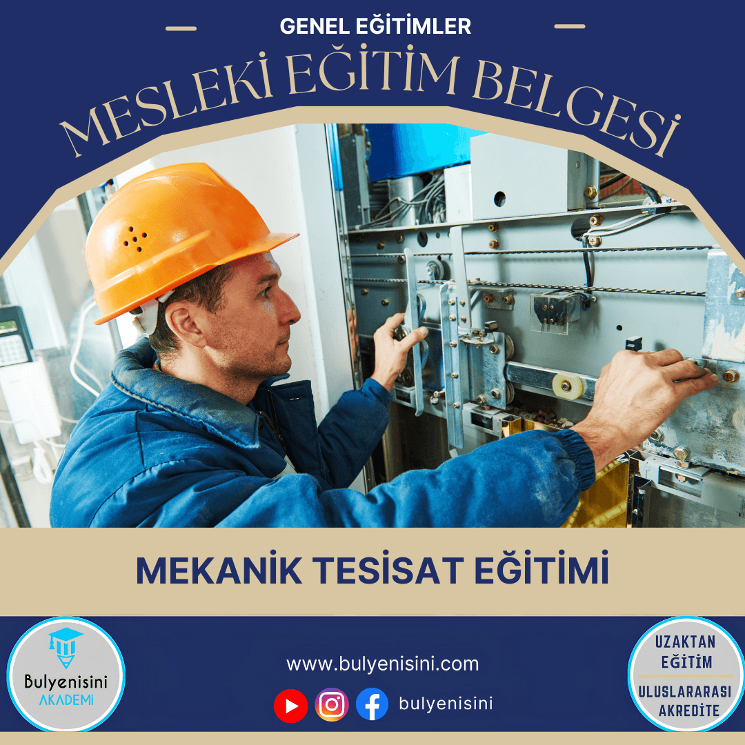 560 Saatlik Mekanik Tesisat Eğitimi