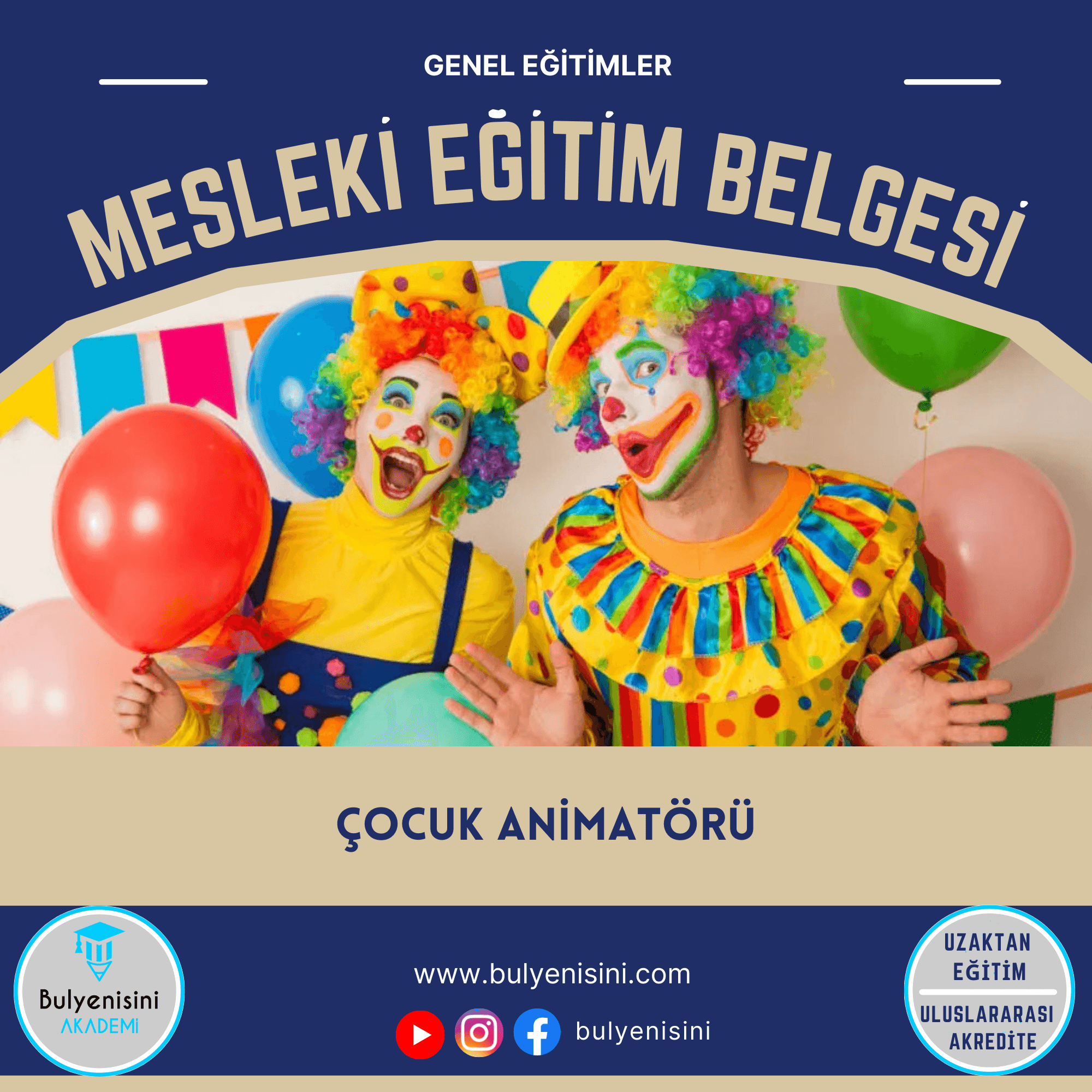 ÇOCUK ANİMATÖRÜ EĞİTİMİ