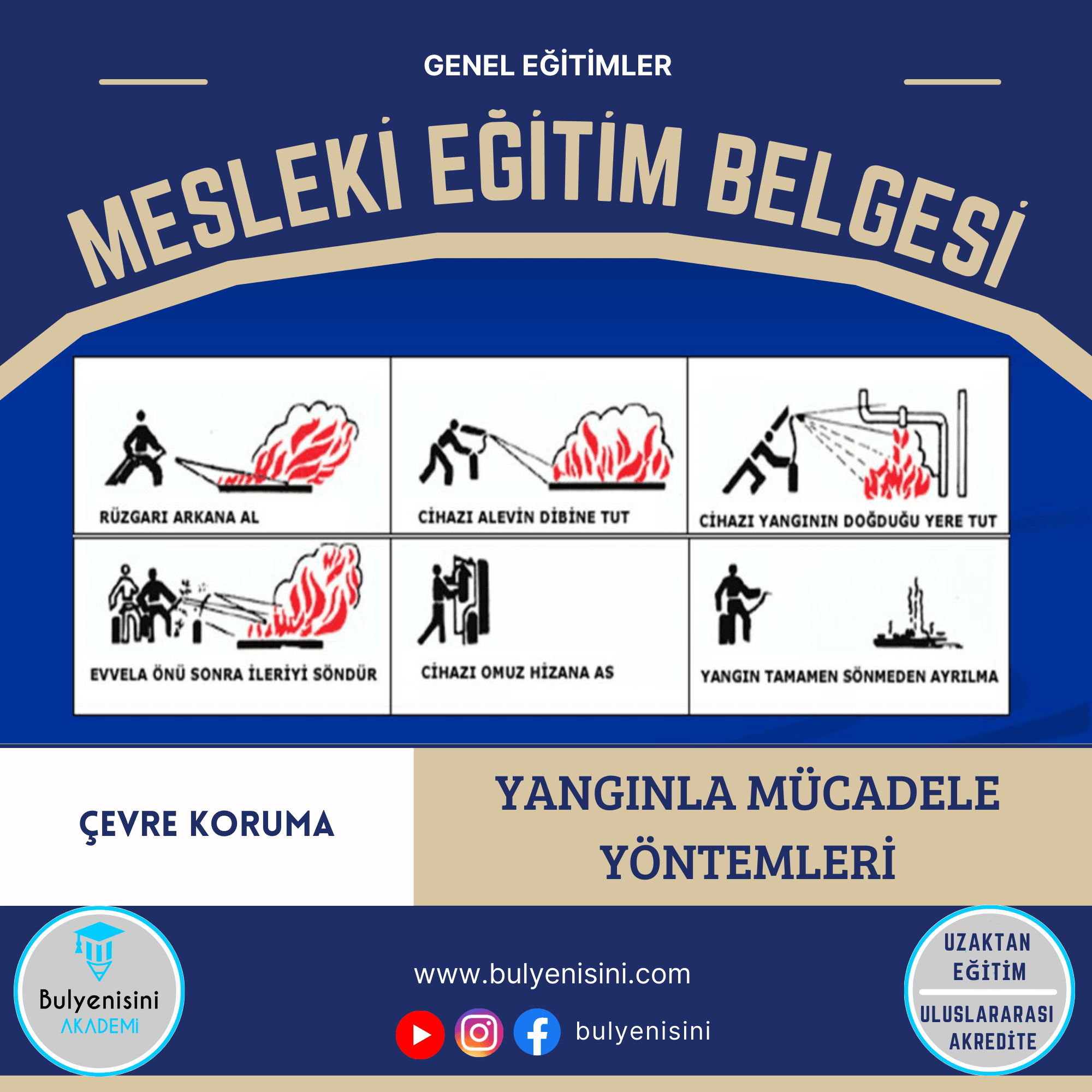 45 Saatlik Yangın Önleme Ve Yangınla Mücadele Eğitimi