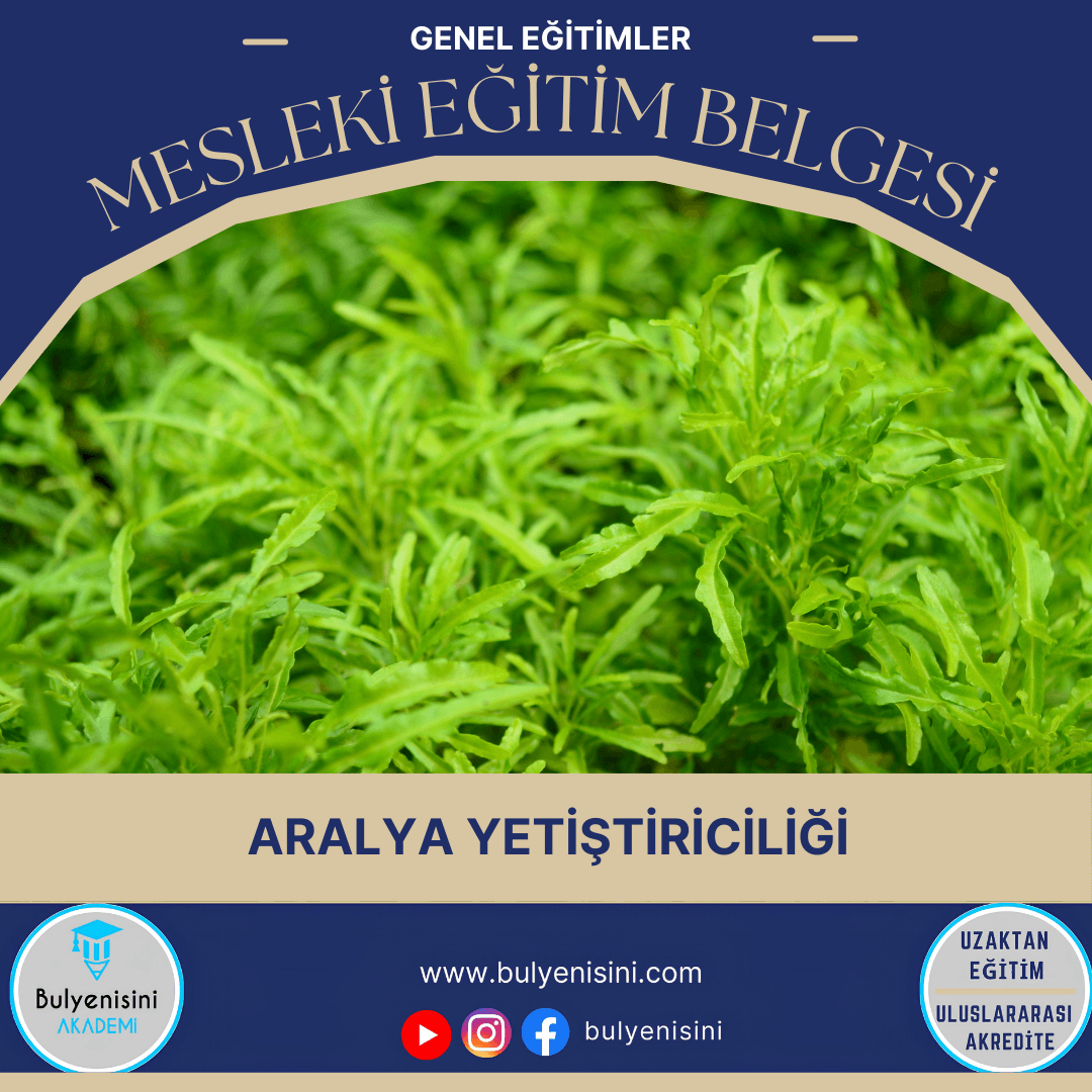 Aralya Yetiştiriciliği Sertifika Programı