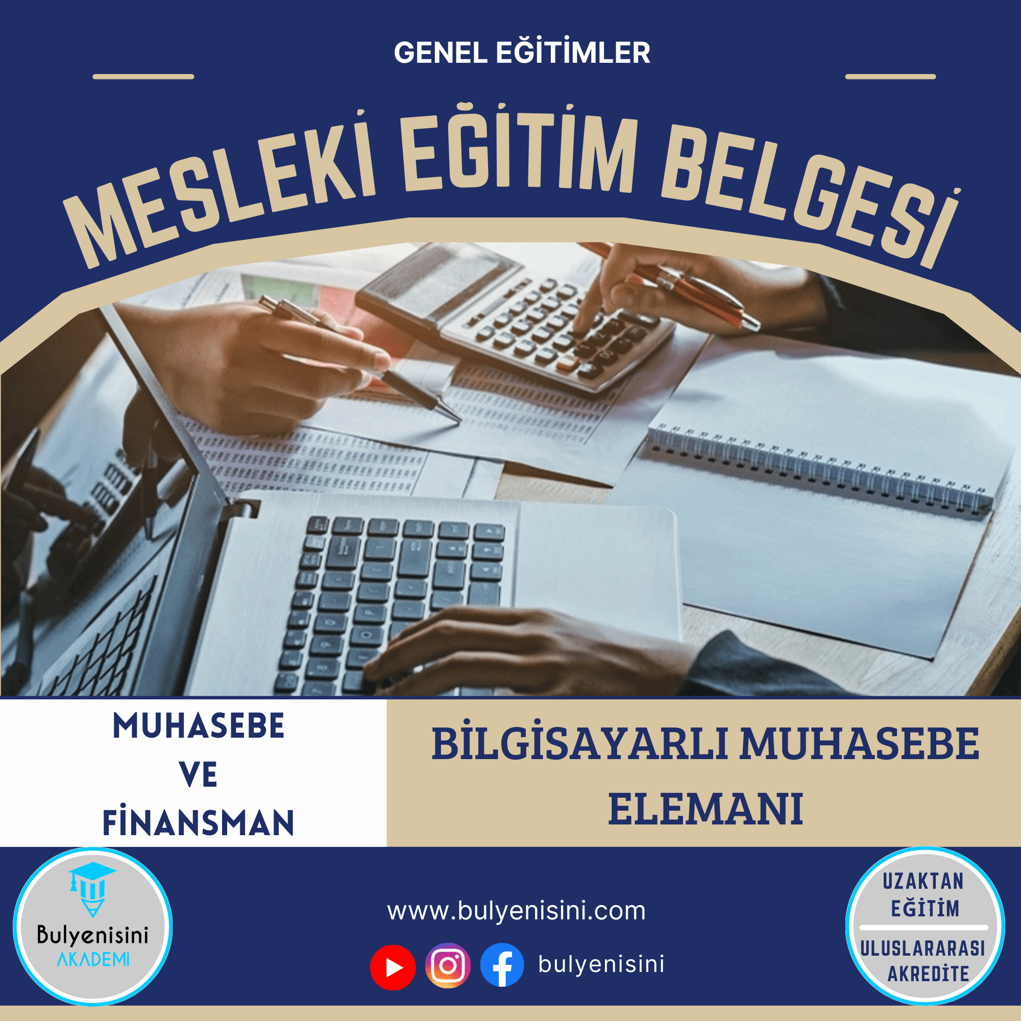 Bilgisayarlı Muhasebe Elemanı Hayat Boyu Öğrenme&Sertifika Programı