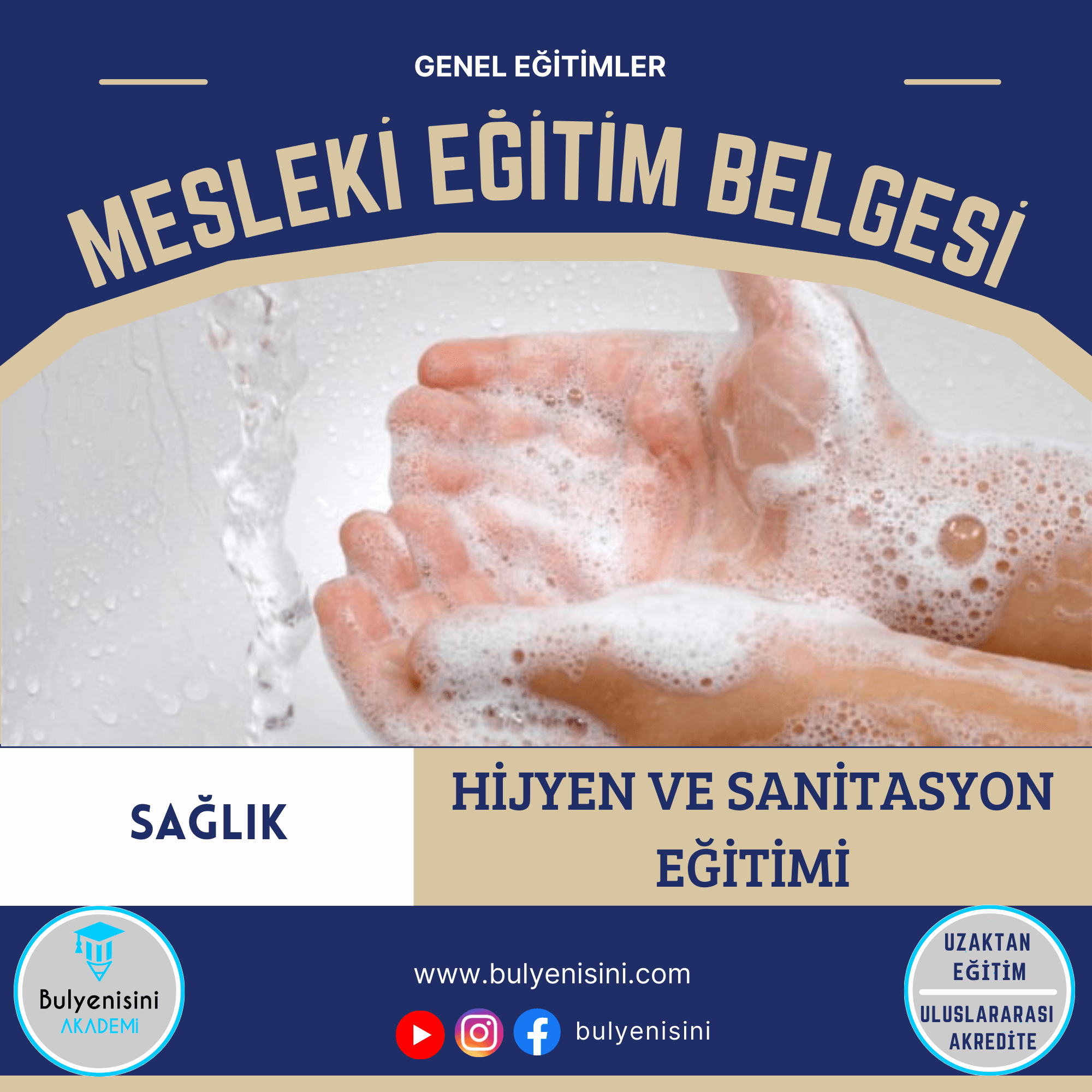 Hijyen Ve Sanitasyon Eğitimi Hayat Boyu Öğrenme&Sertifika Programı