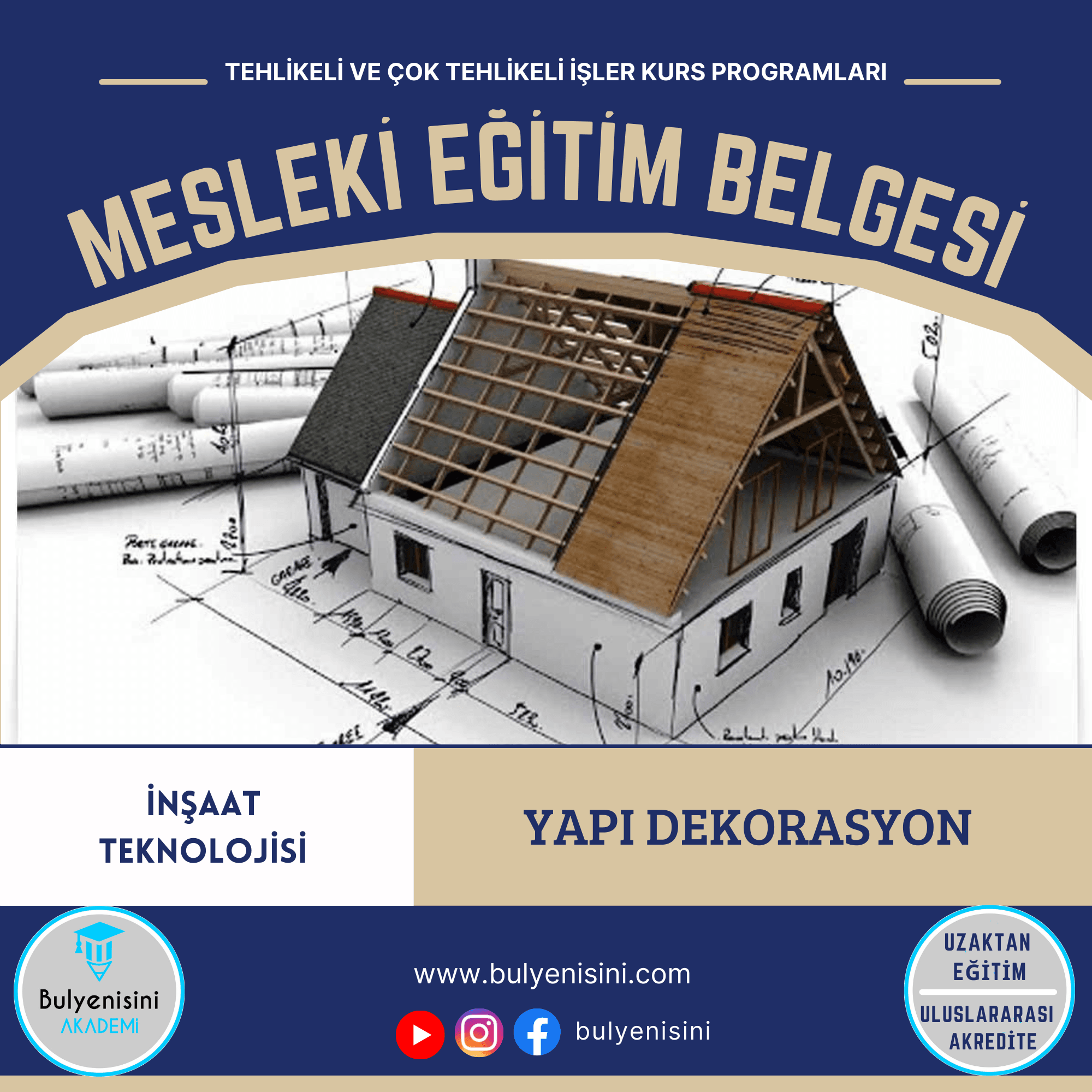 Tehlikeli Ve Çok Tehlikeli İşlerde Yapı Dekorasyon