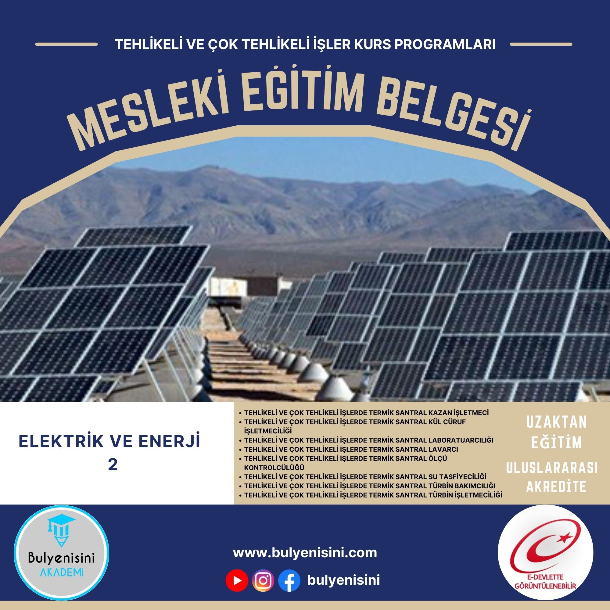 Tehlikeli Ve Çok Tehlikeli İşlerde Termik Santral Türbin Bakımcılığı