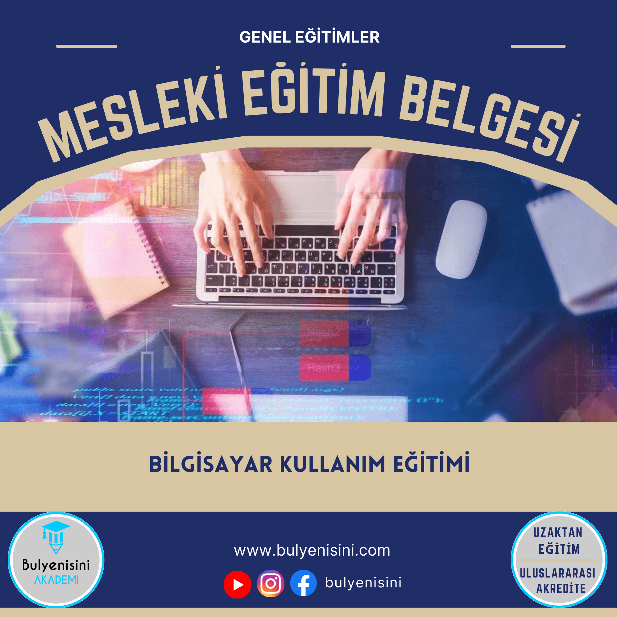 Görme Engelliler İçin Bilgisayar Kullanımı Sertifika Programı