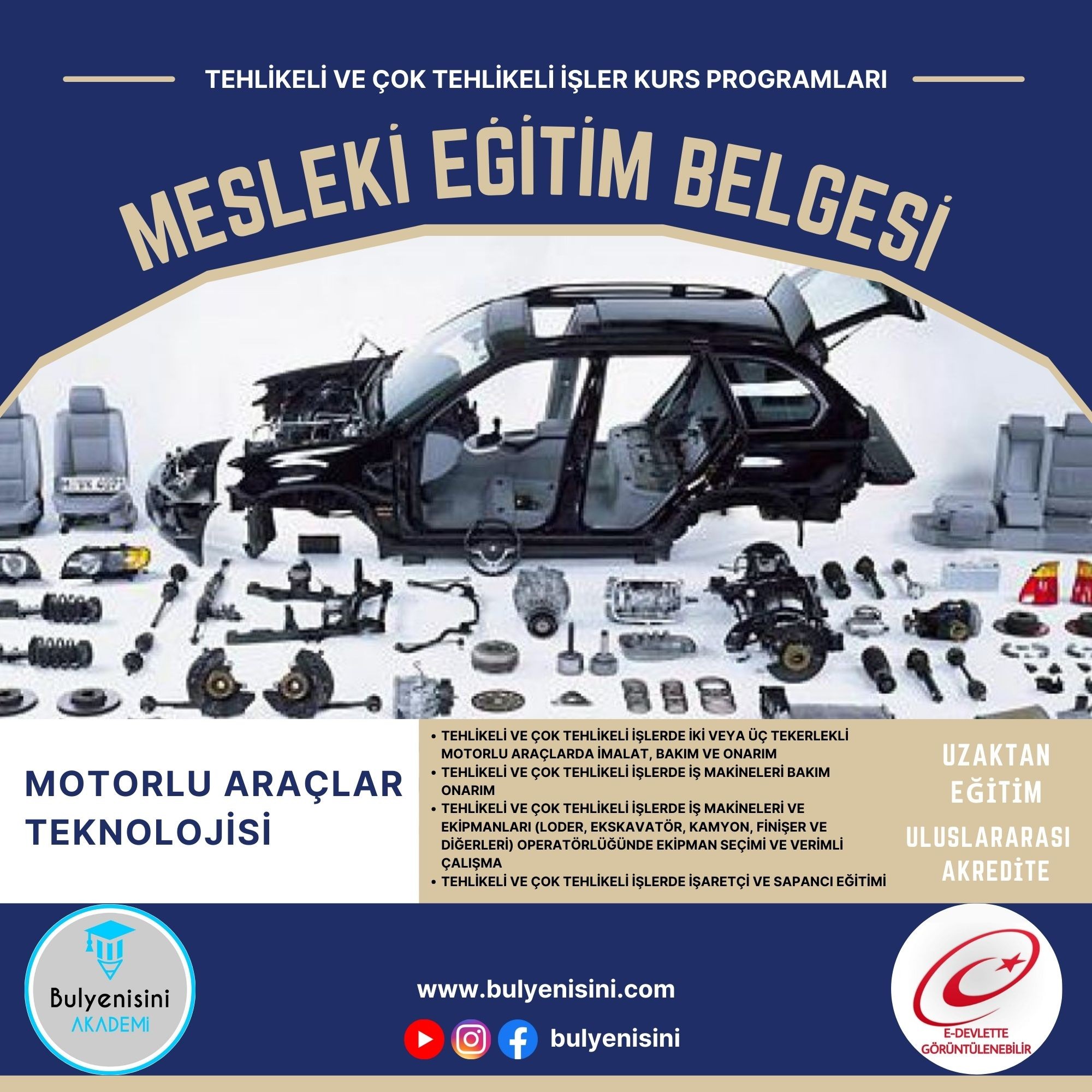 40 SAAT OTOMOTİV GÖVDECİSİ - TÇTİ
