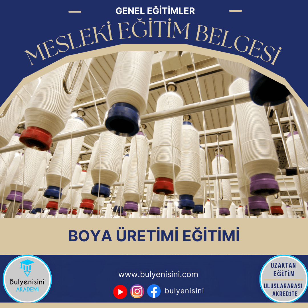Boya Üretim Elemanı Sertifika Programı