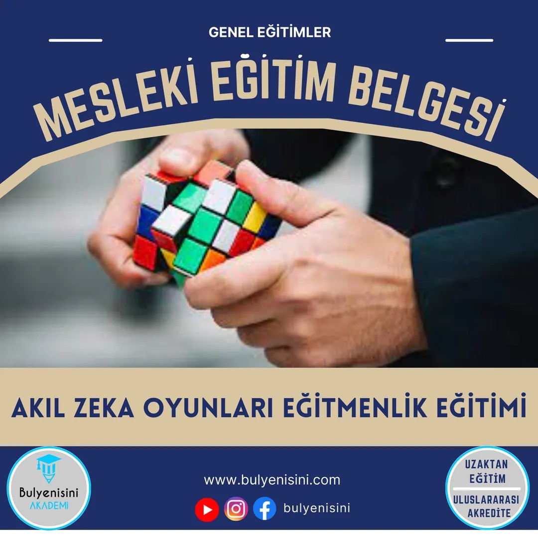 Akıl Ve Zeka Oyunları Eğitici Eğitimi