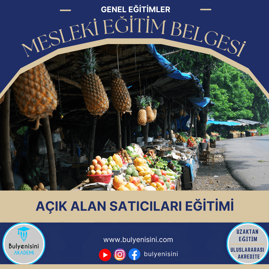 Açık Alan Satıcıları Eğitimi