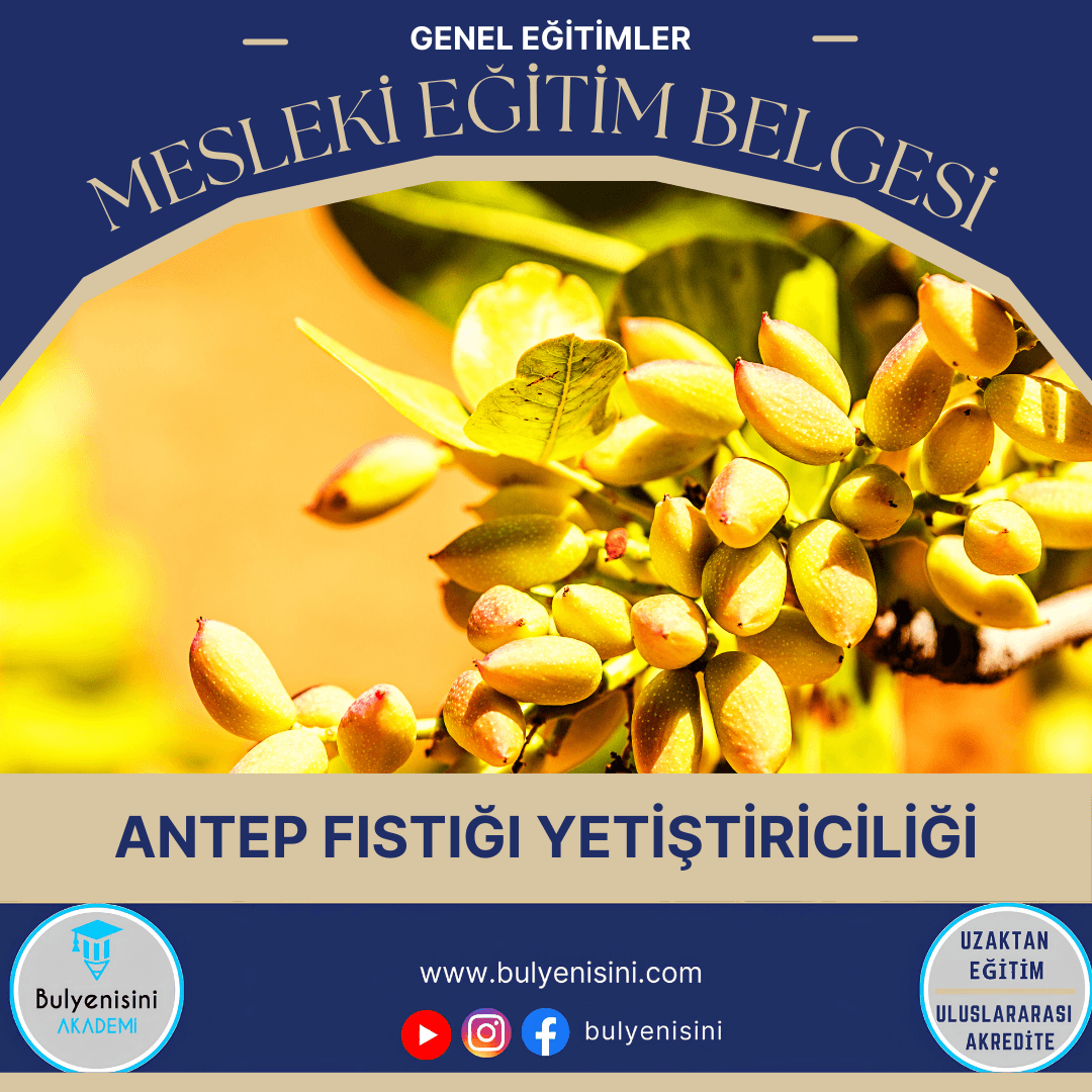 Antep Fıstığı Yetiştiriciliği Sertifika Programı