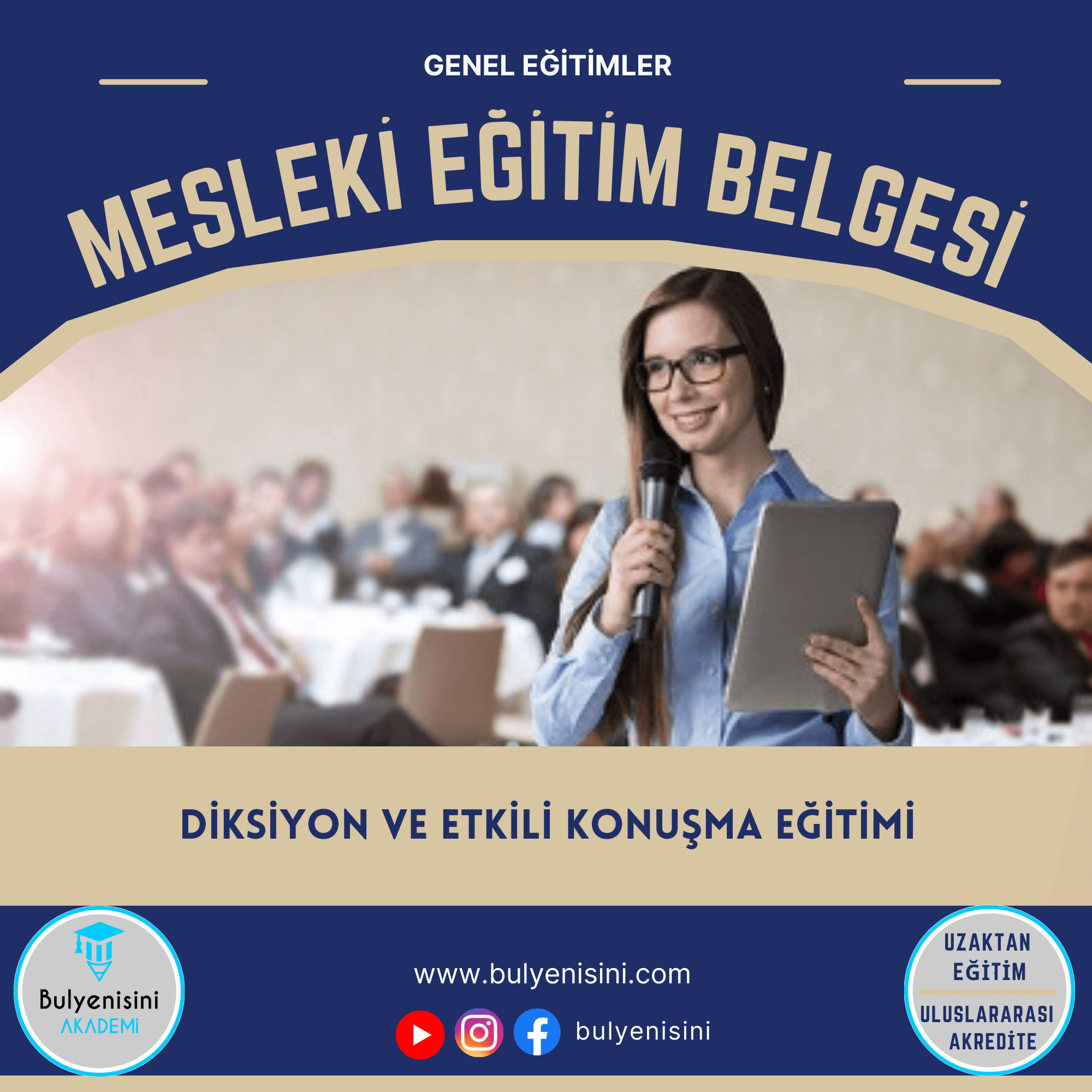 120 Saatlik Diksiyon Ve Etkili Konuşma Eğitimi