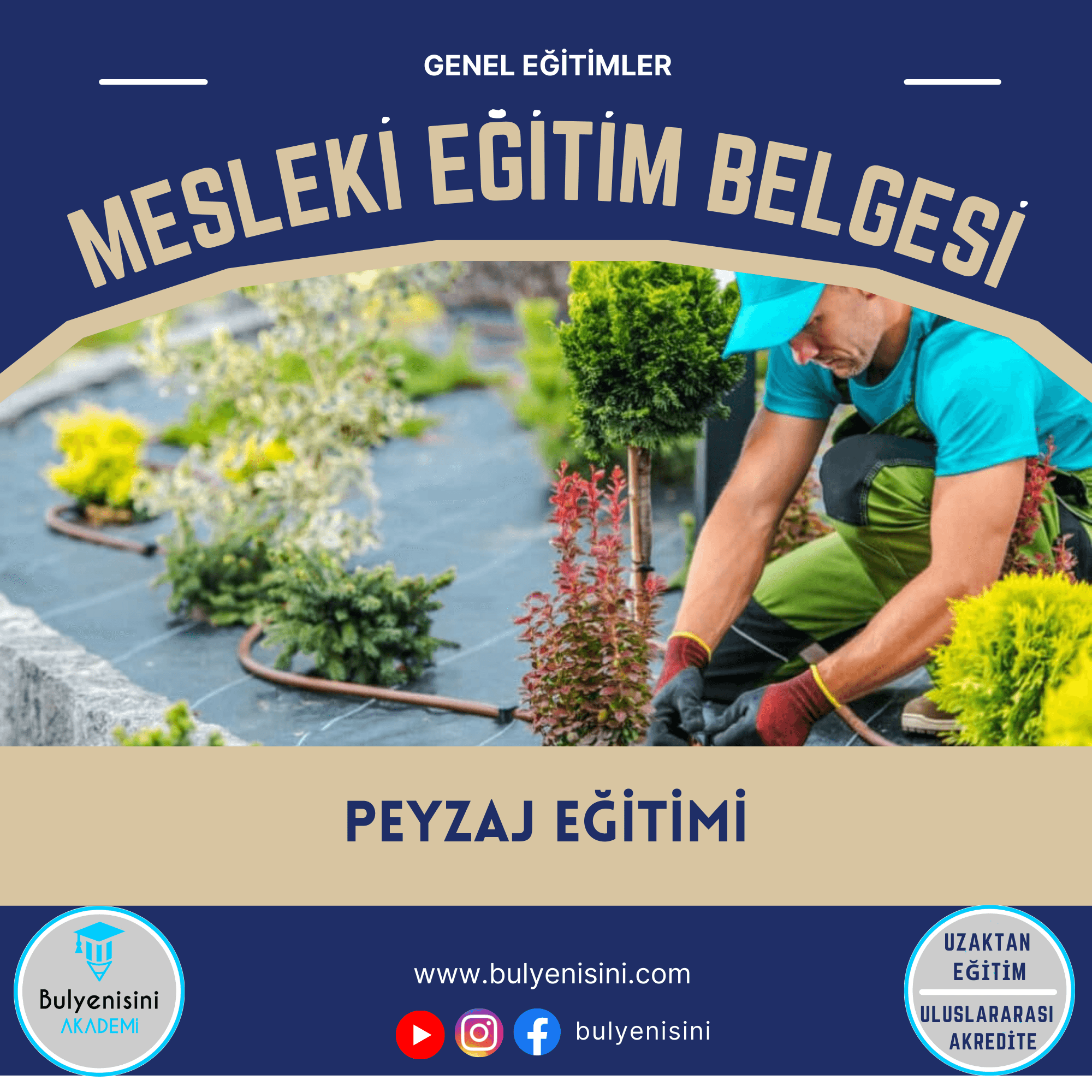 72 Saatlik Peyzaj Eğitimi