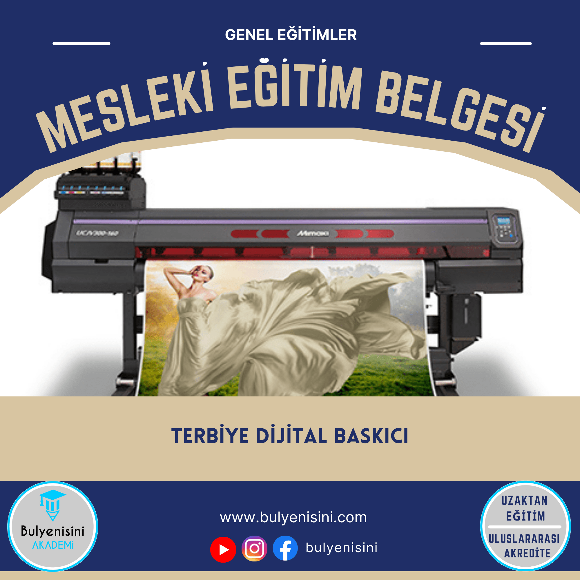 Terbiye Dijital Baskıcı