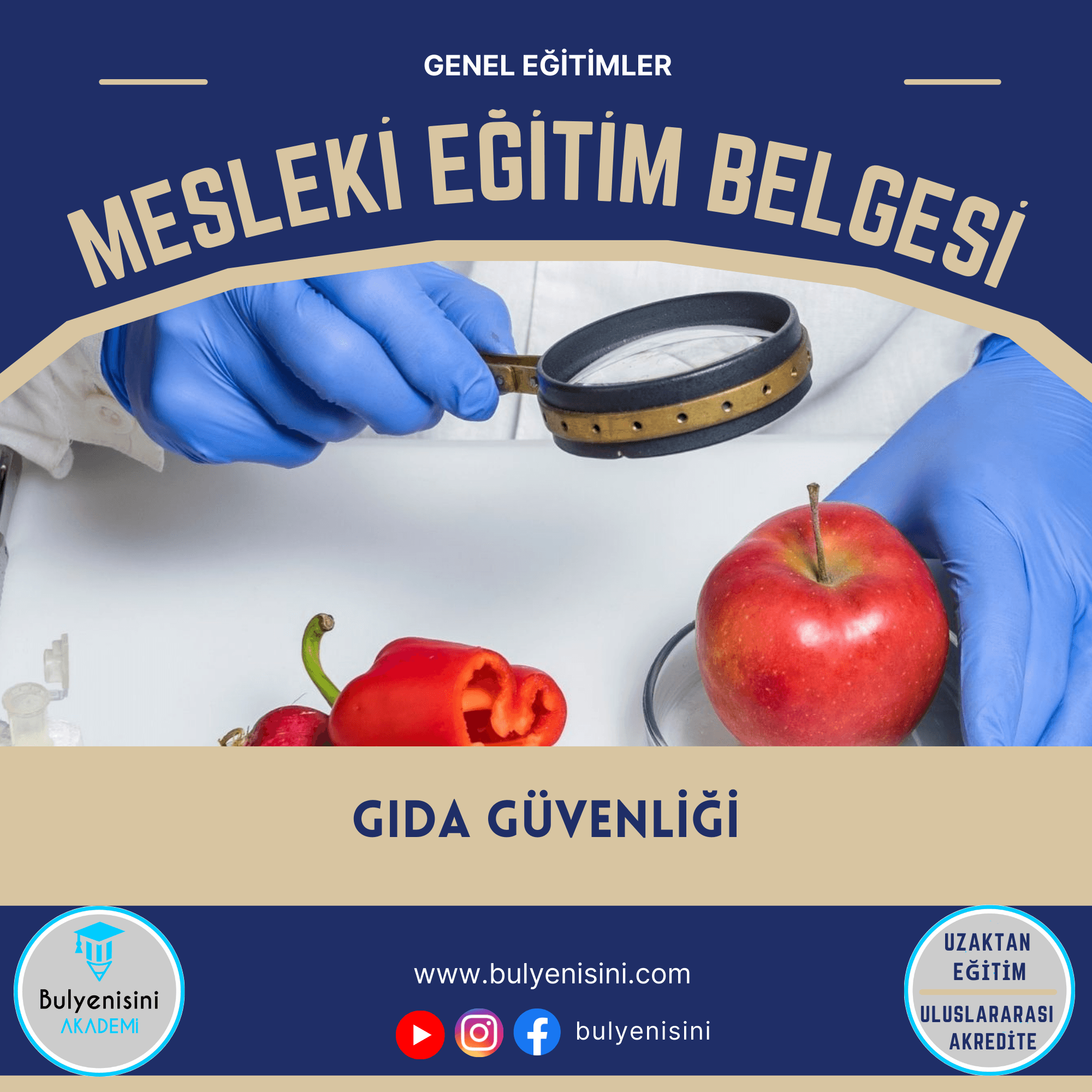 72 Saatlik Gıda Güvenliği Eğitimi