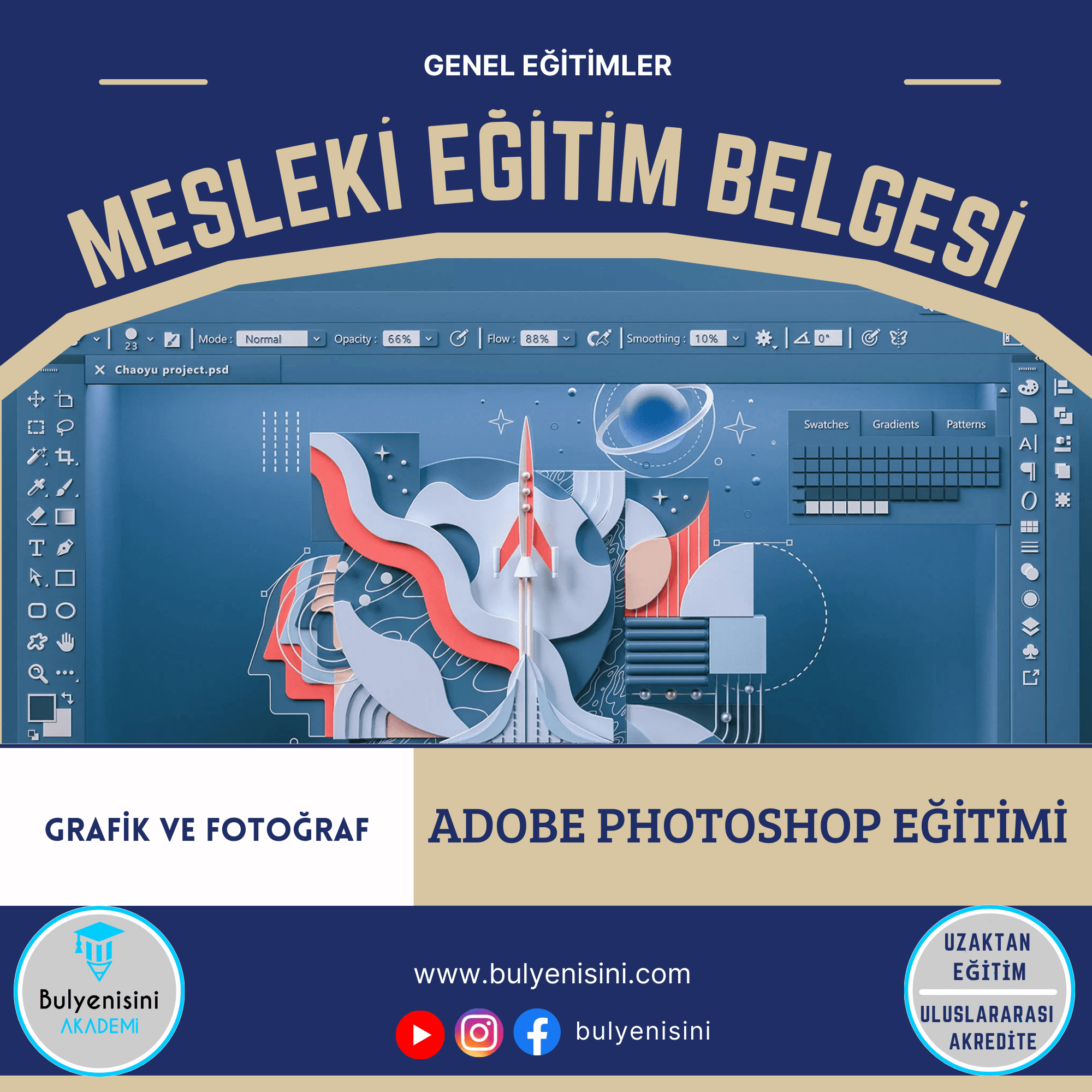 Adobe Photoshop Eğitimi 160 Saat