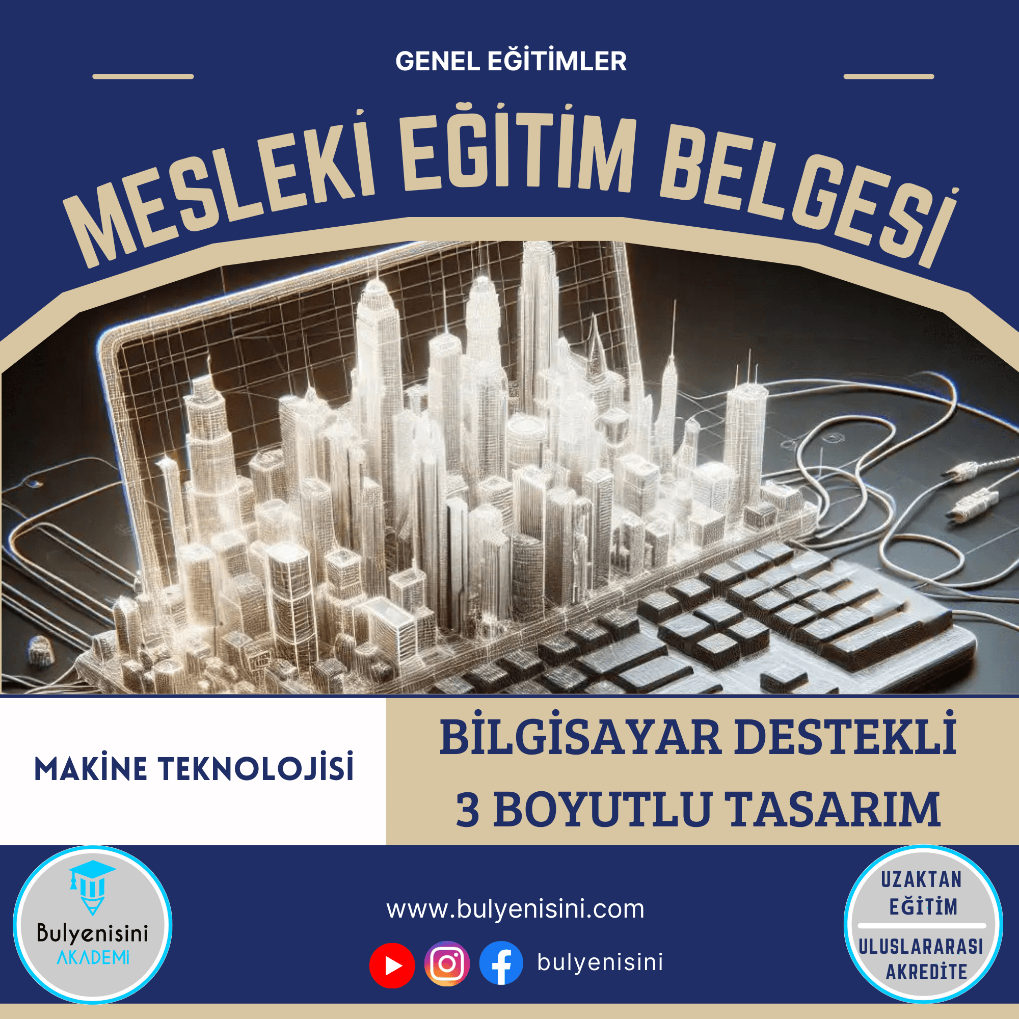Bilgisayar Destekli 3 Boyutlu Tasarım