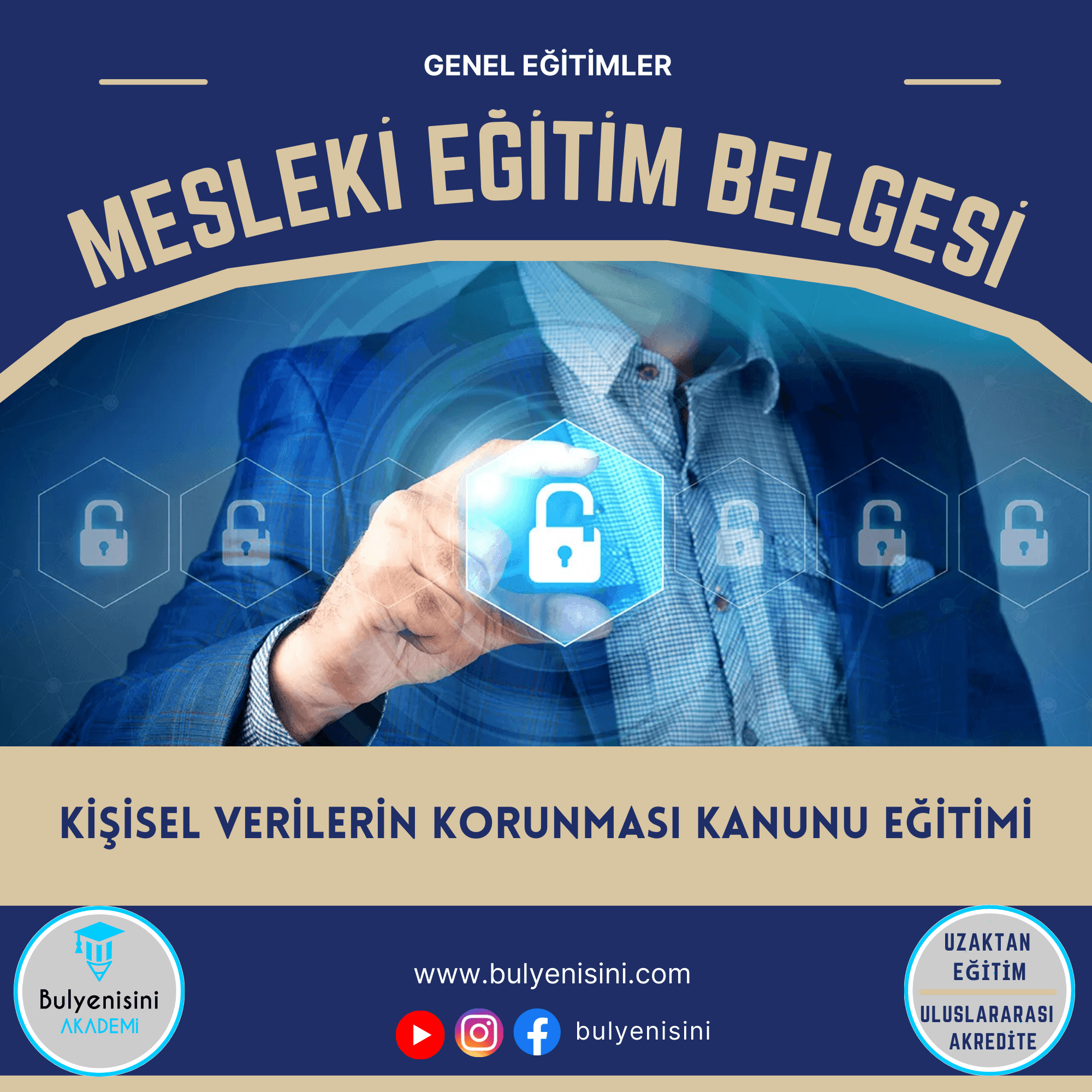 120 Saatlik Kişisel Verilerin Korunması Kanunu Eğitimi (Kvkk)