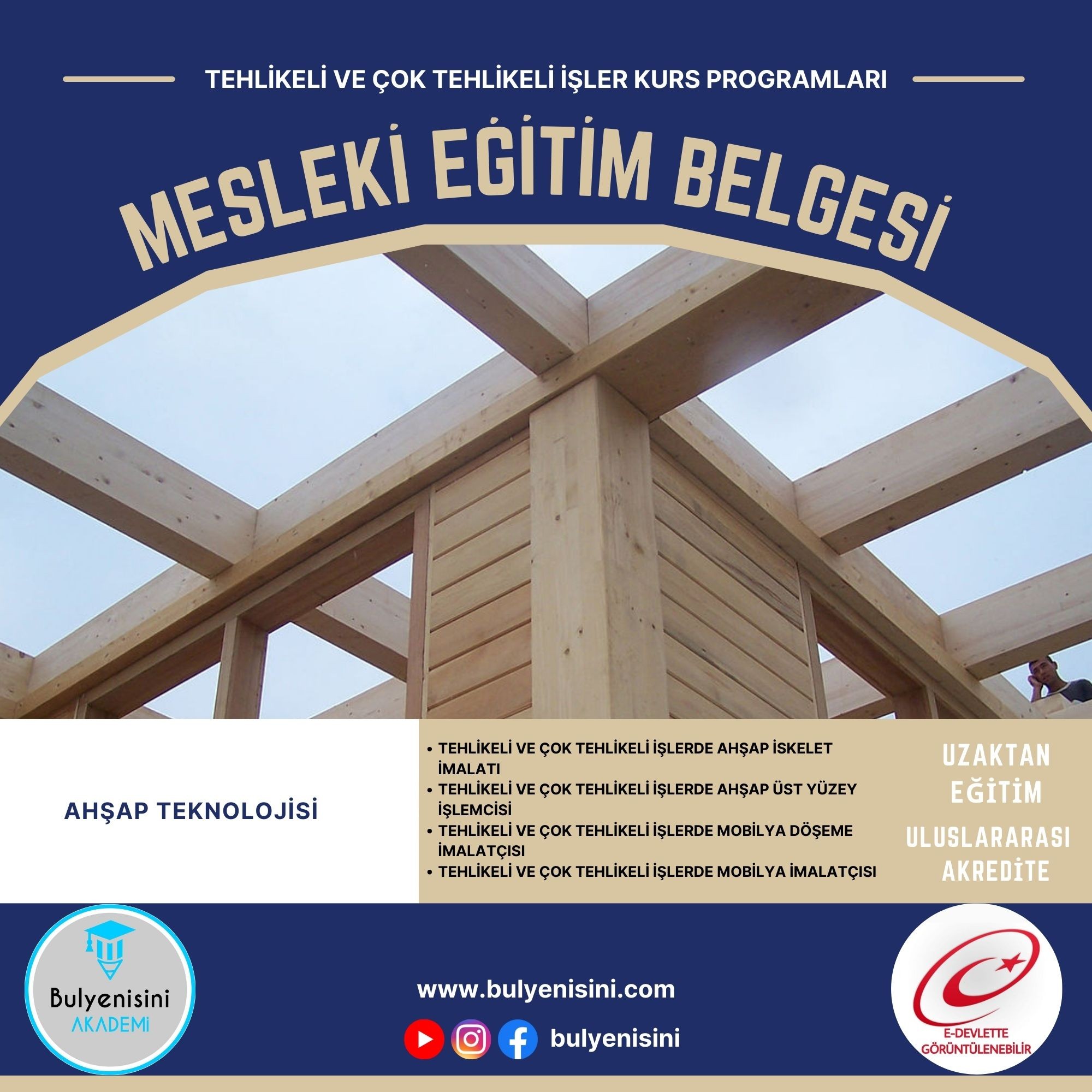 Tehlikeli Ve Çok Tehlikeli İşlerde Ahşap Üst Yüzey İşlemcisi