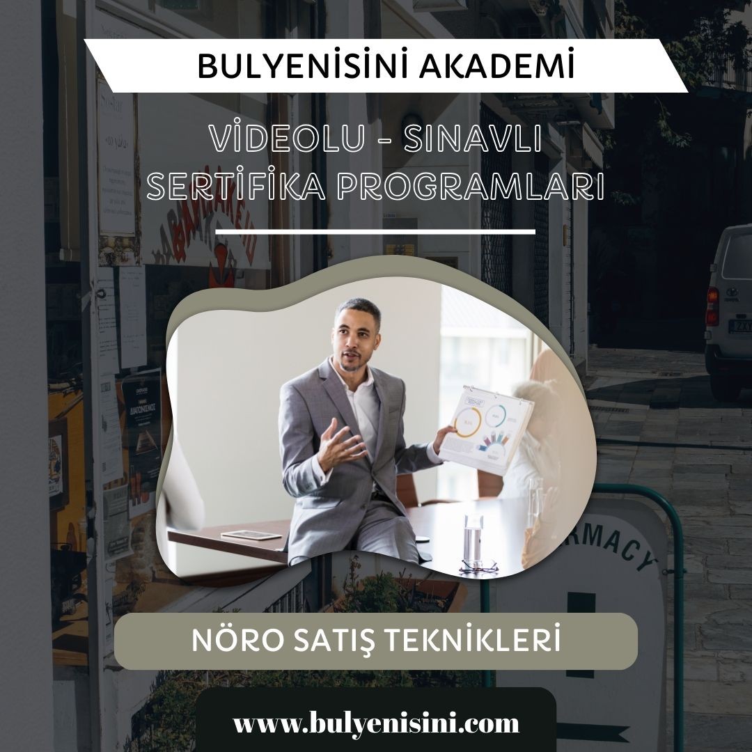 Çevrimiçi Sınavlı Nöro Satış Teknikleri